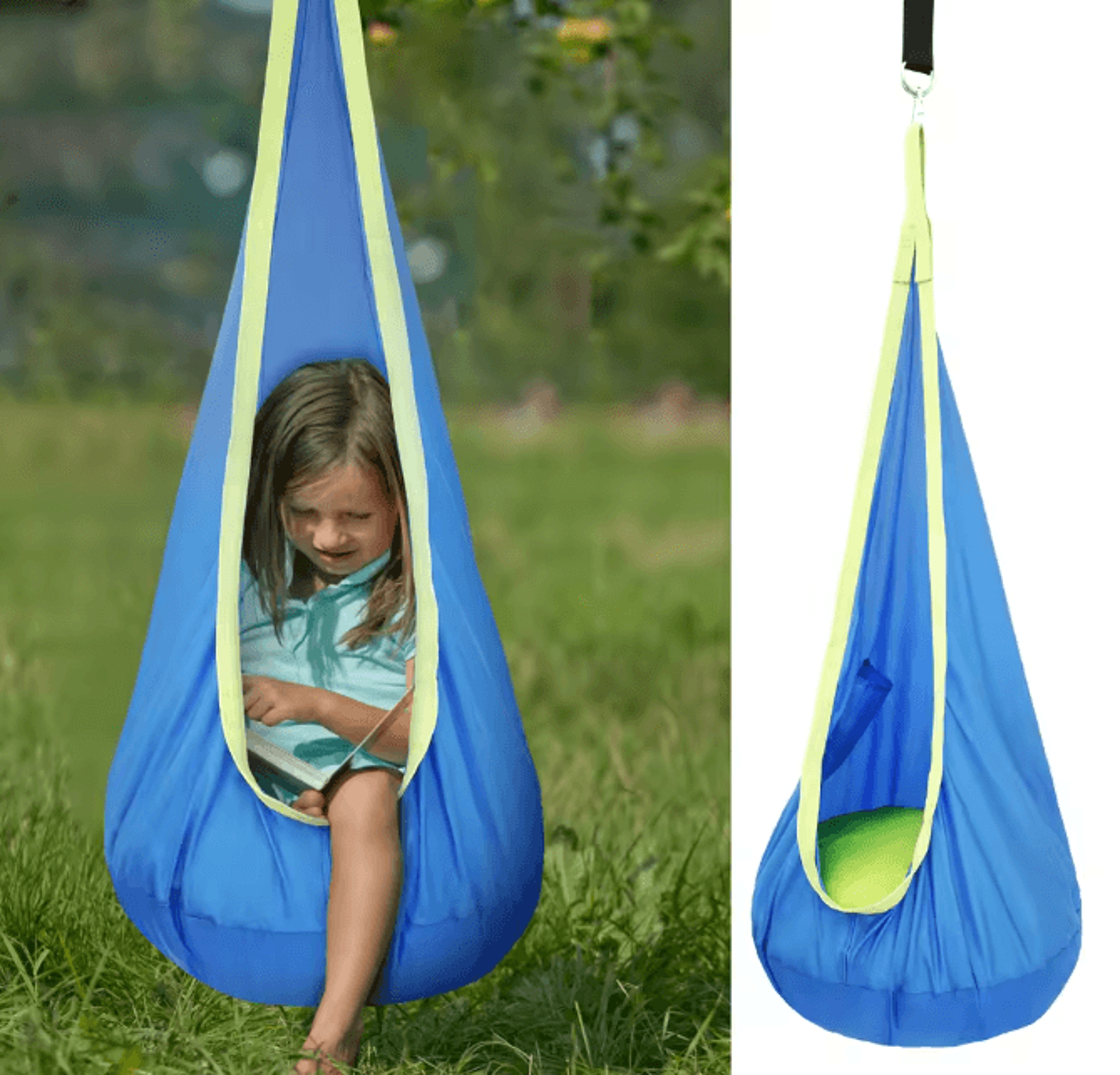 calmnest sensory swing chair for kids indoor outdoor hammock seat