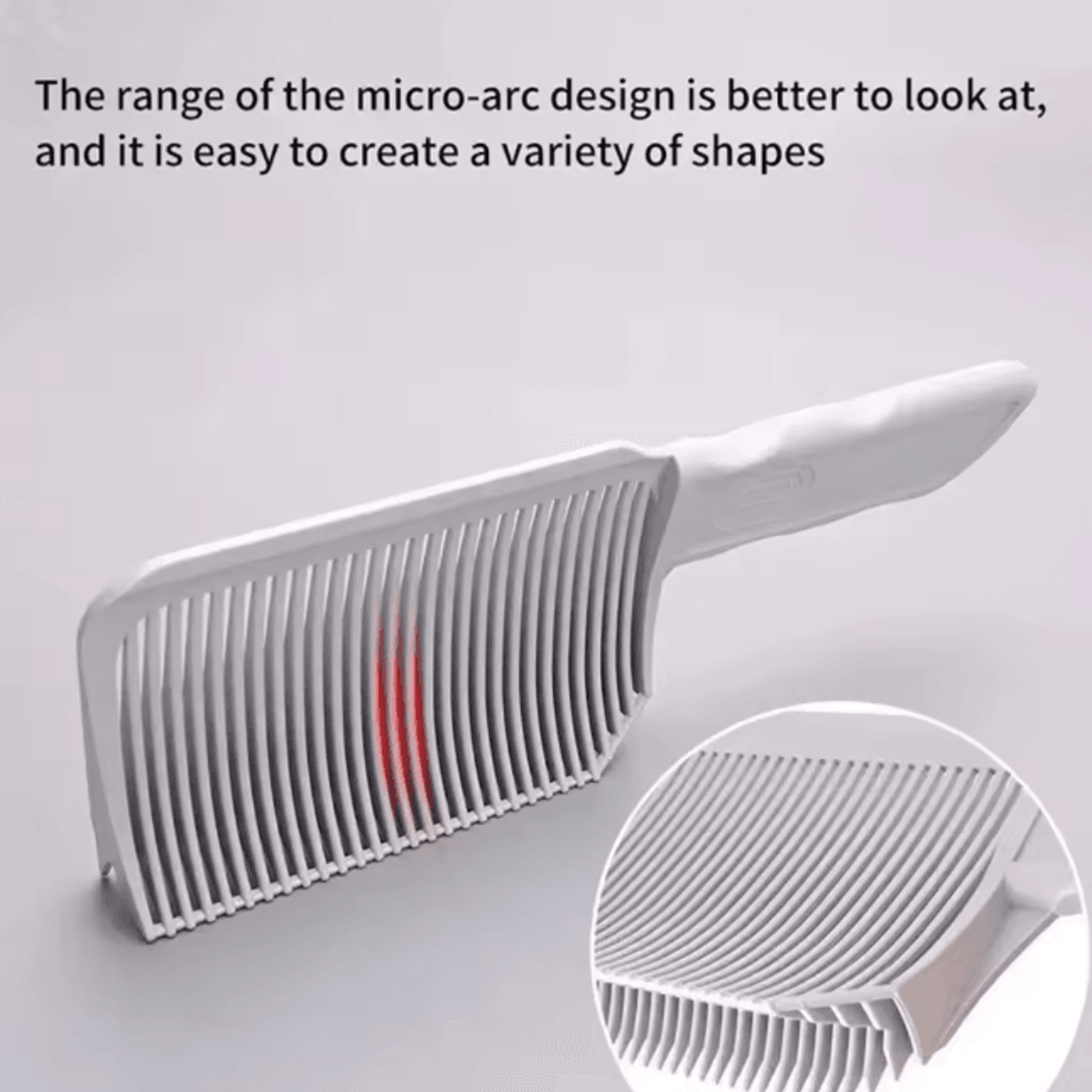 professional fading comb barber hair cutting comb for precision blending