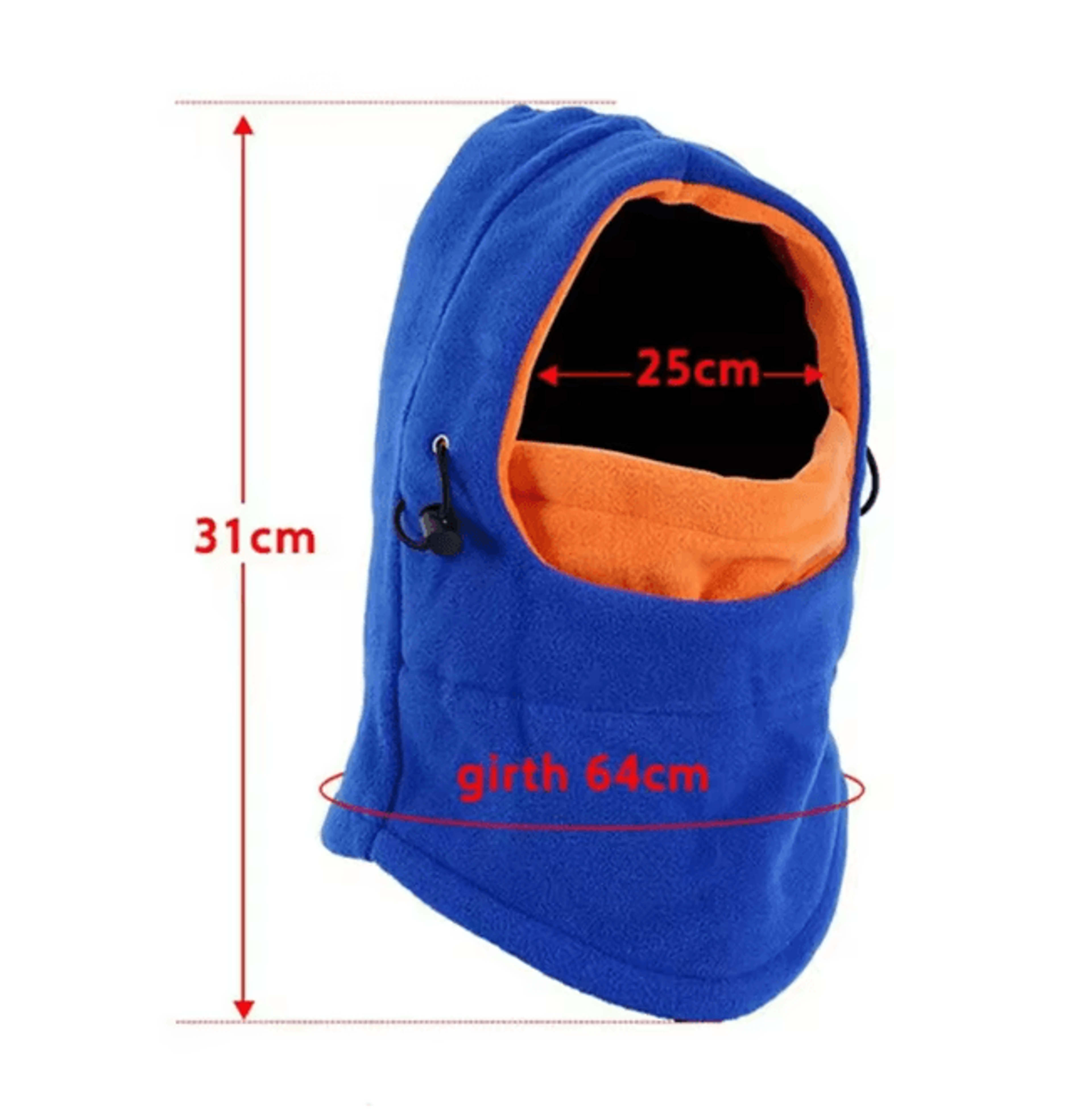 WarmGuard Kids Fleece Balaclava Thermal Winter Ski Mask Hood 3