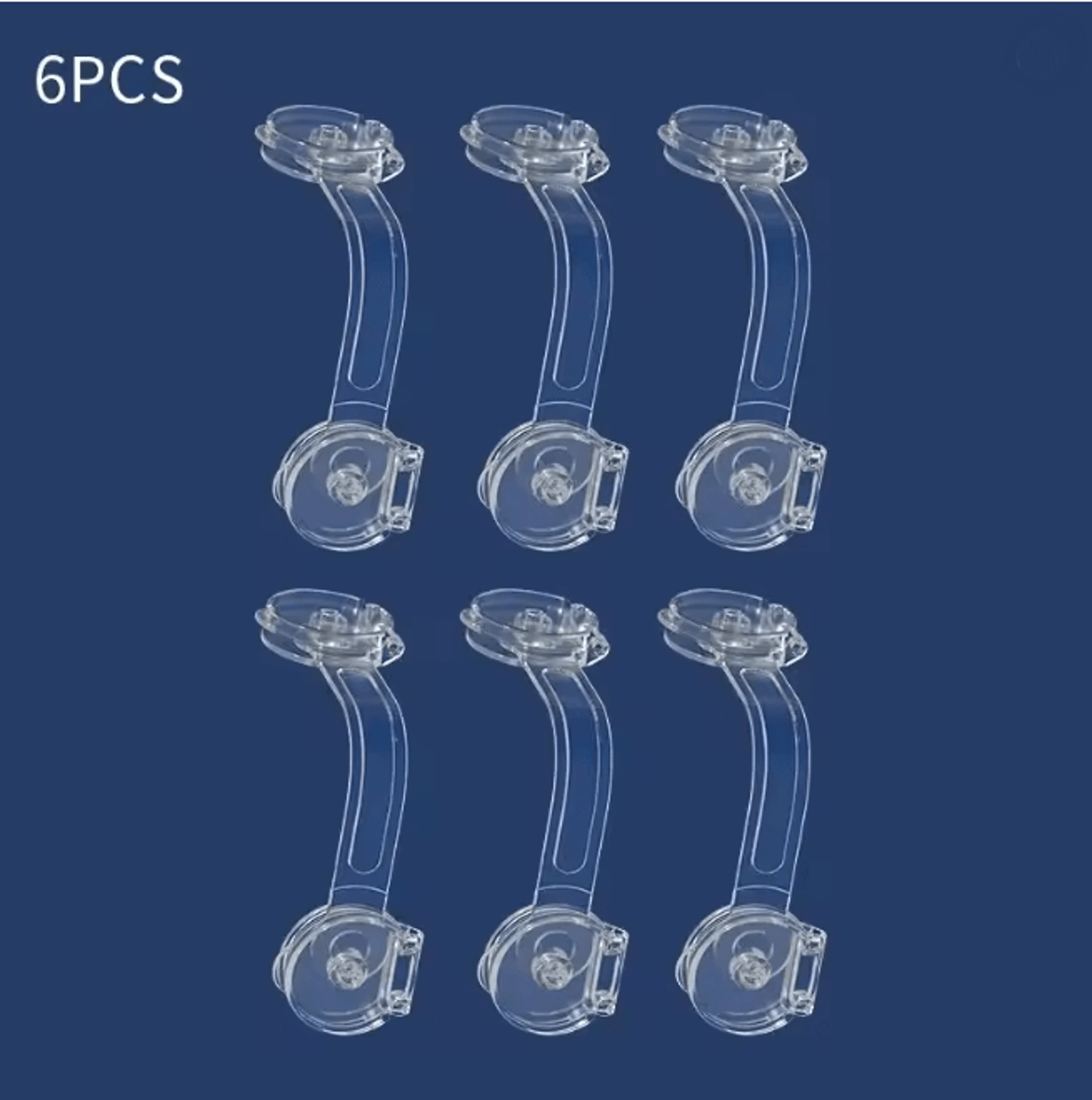 SecureHome Baby Cabinet Locks 6 Pack Adjustable Safety Straps 5