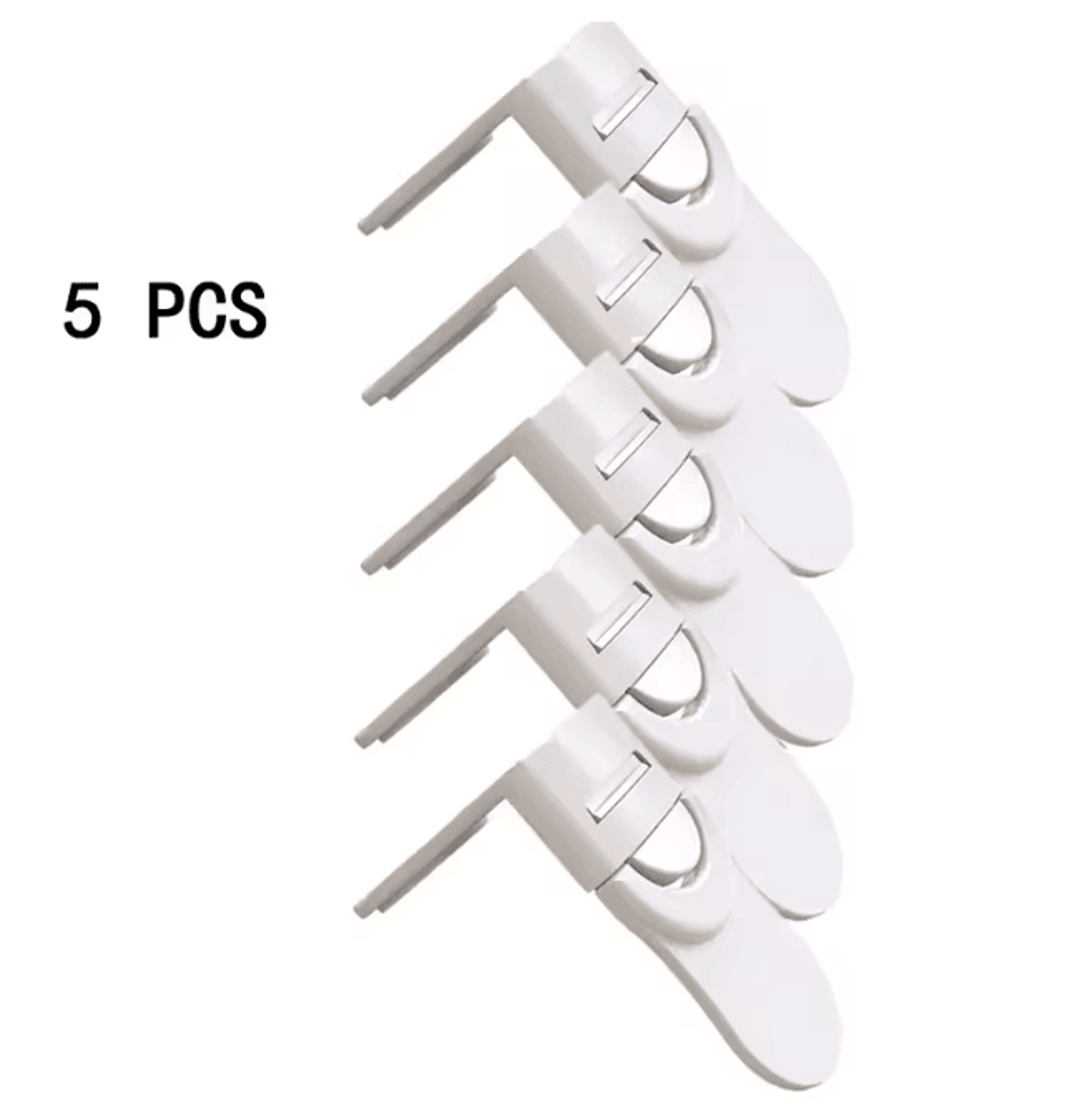 SafeSnap Child Safety Drawer Locks Adjustable Cabinet And Refrigerator Buckles 4