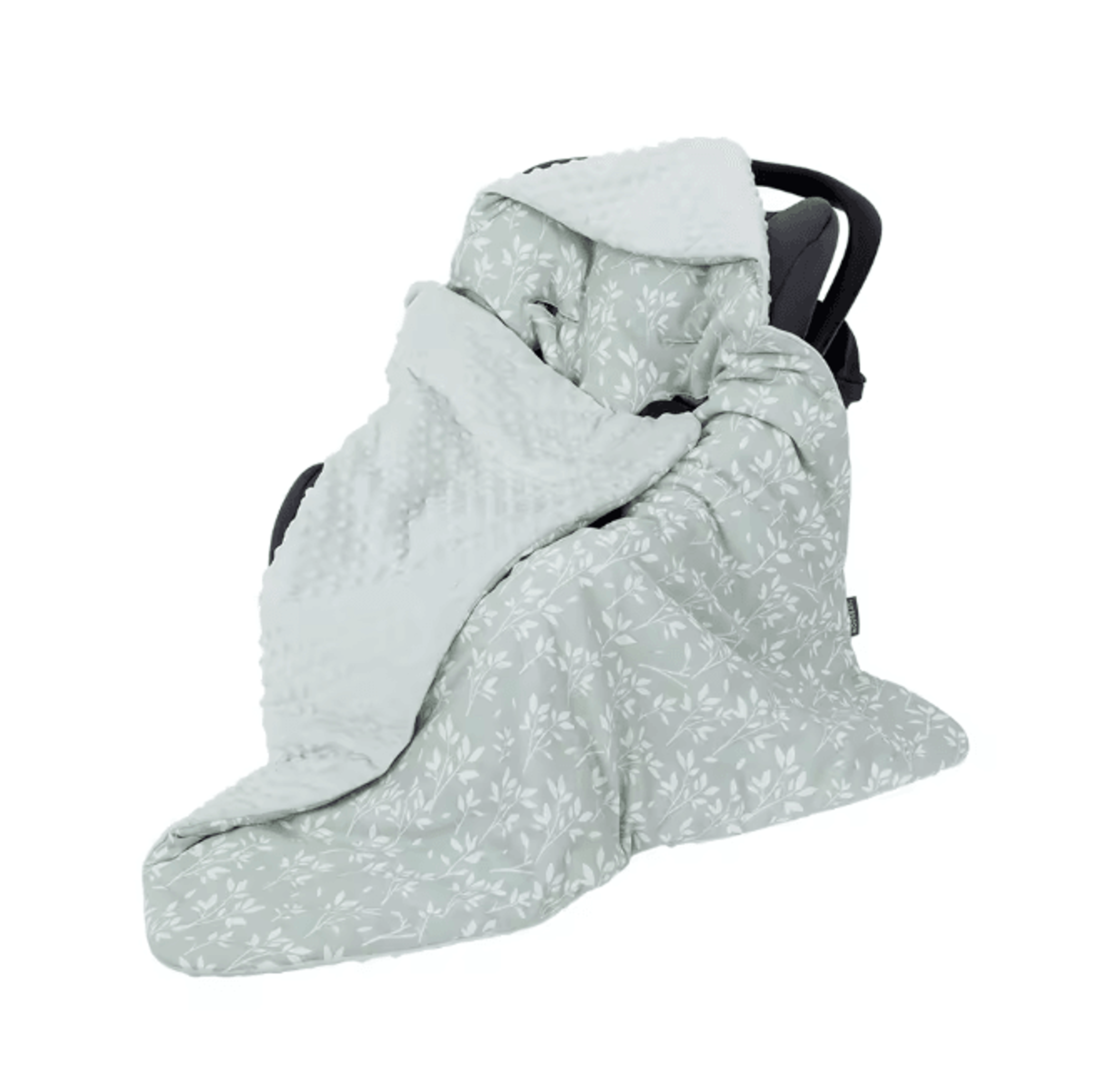 WindGuard Hooded Newborn Baby Wrap Blanket Car Seat Swaddle 5