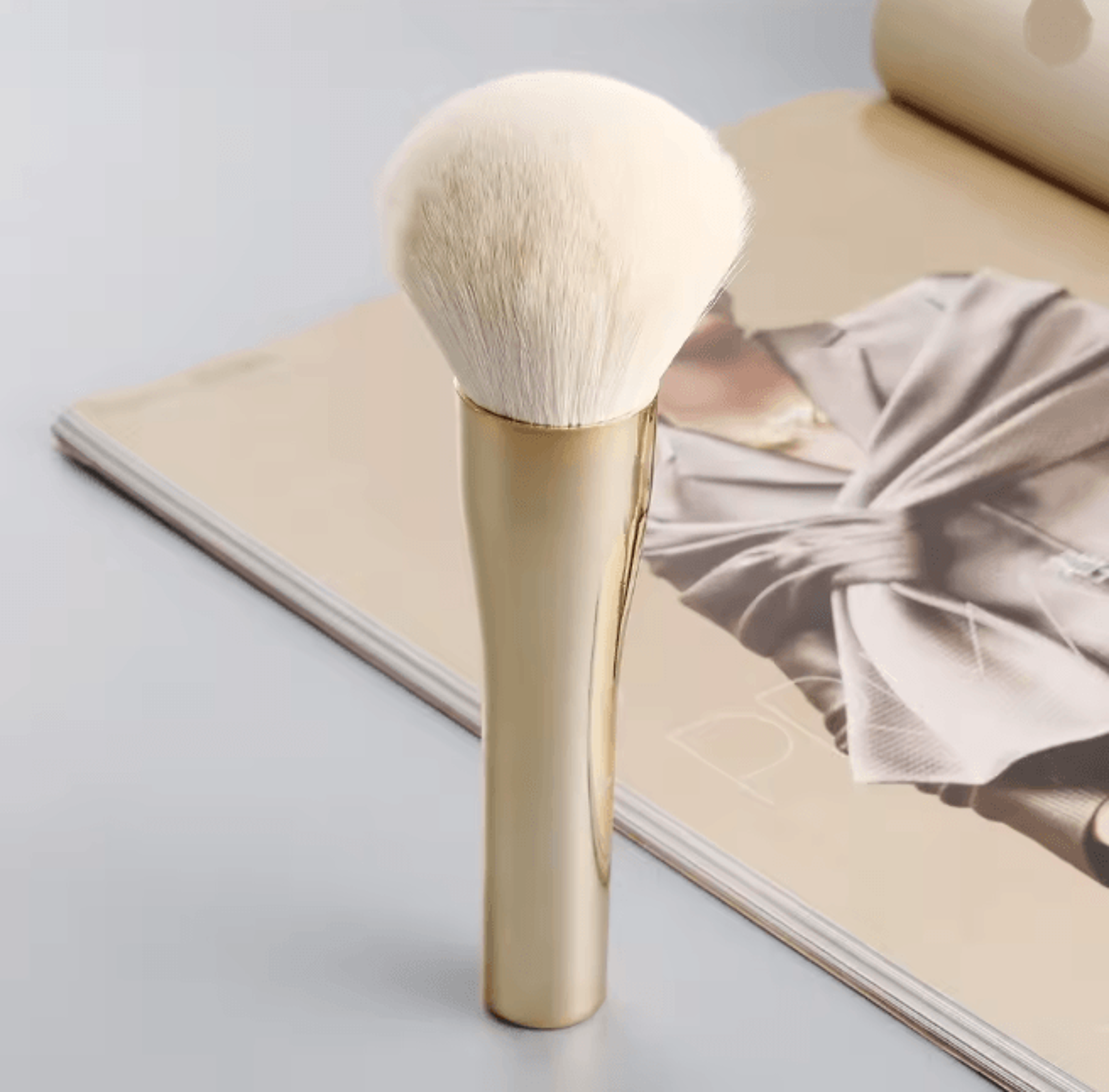 VelourPro Large Powder Makeup Brush For Flawless Finish 6