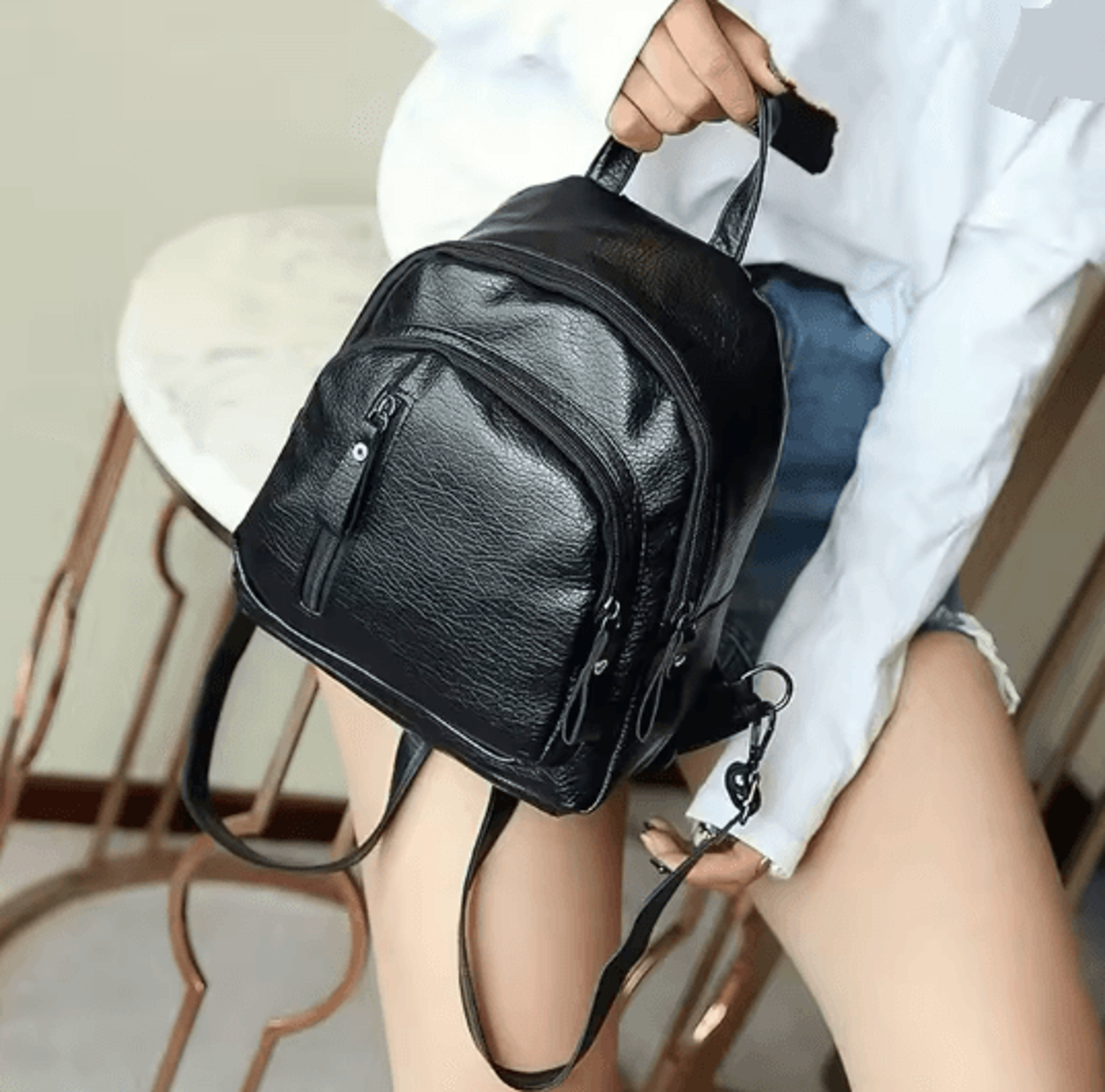 Waterproof College Laptop Backpack For Women With High Capacity Design 2