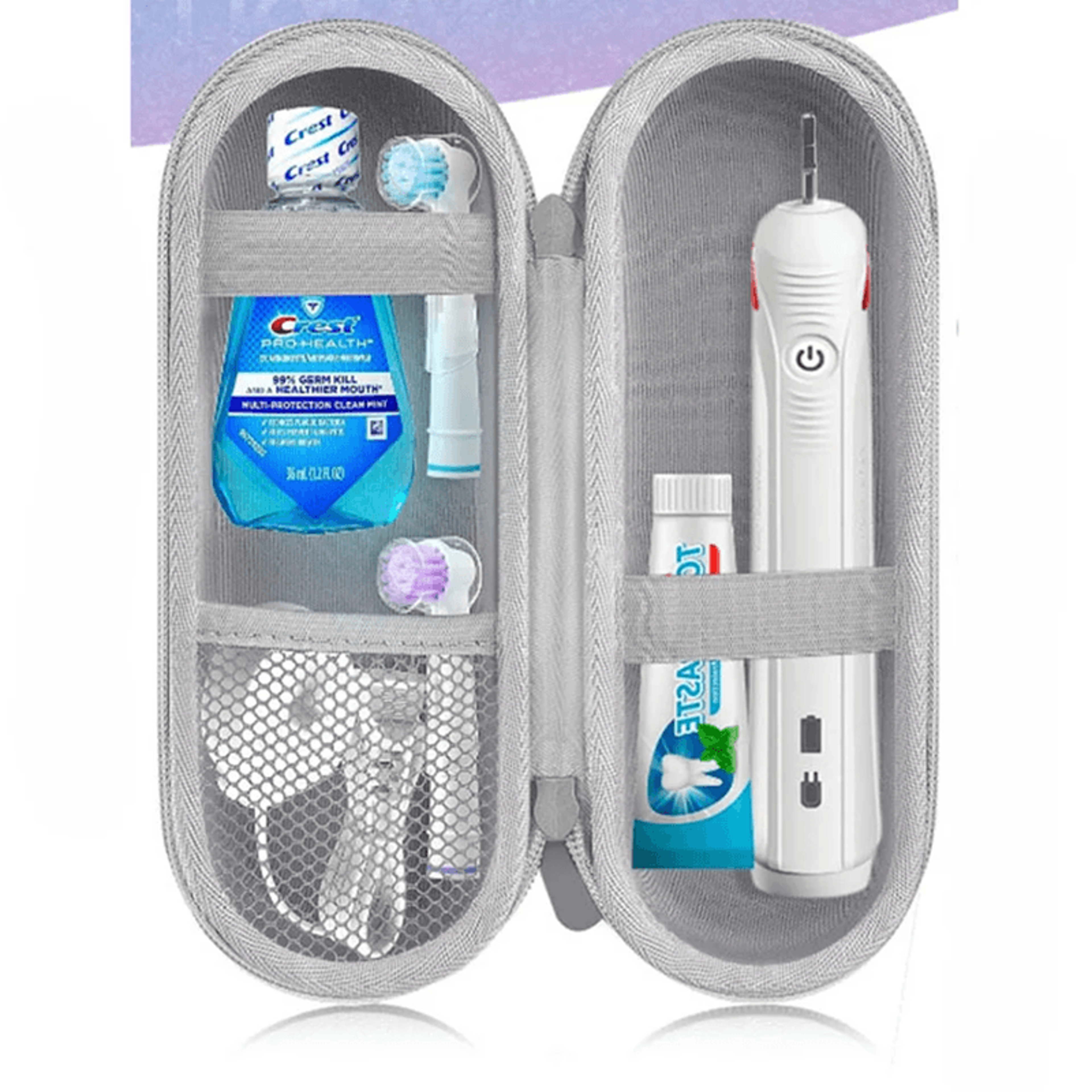 electric toothbrush travel case dental storage box
