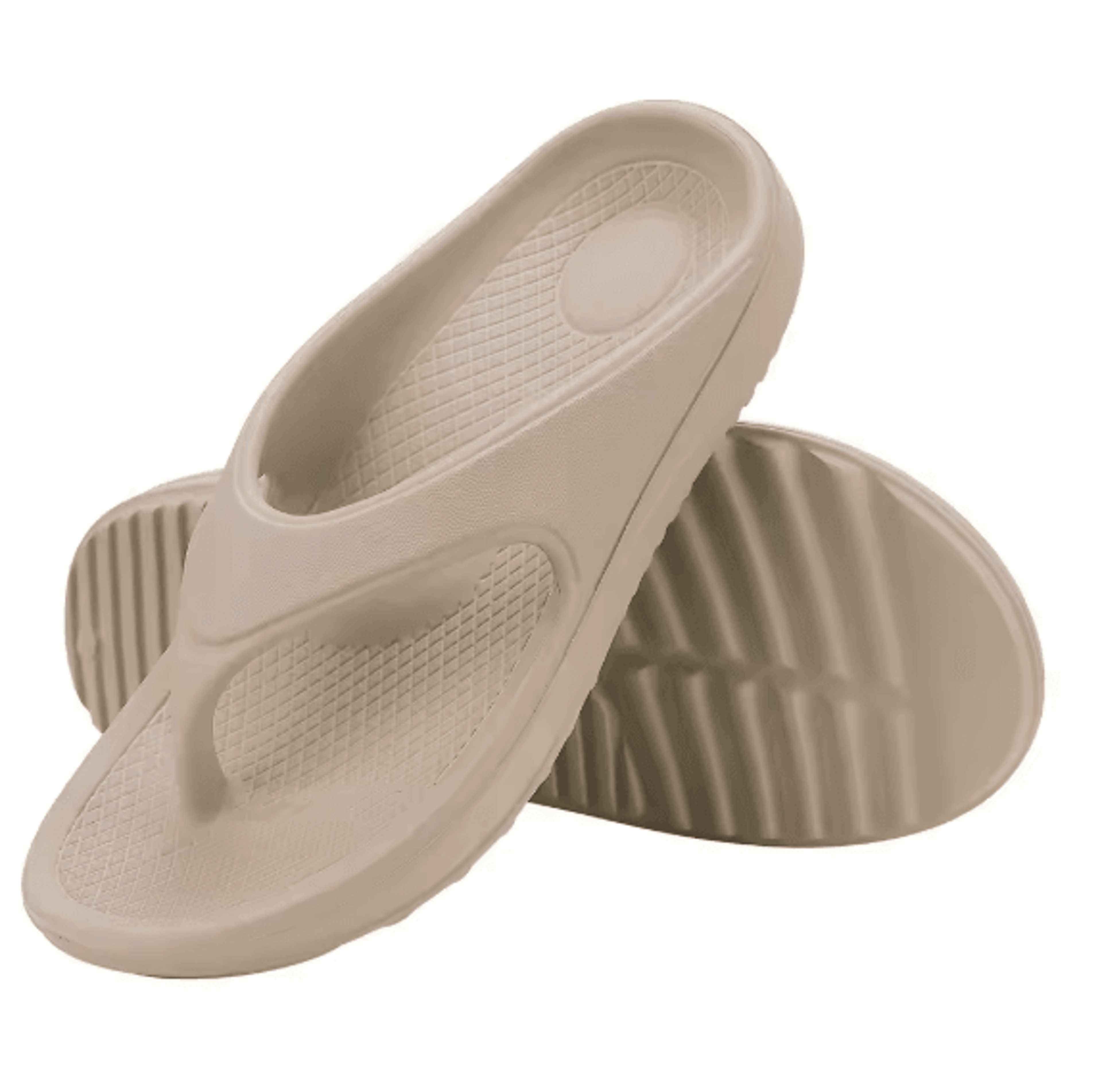 Shevalues Orthopedic Mens Sandals With Arch Support Beach Flip Flops 2