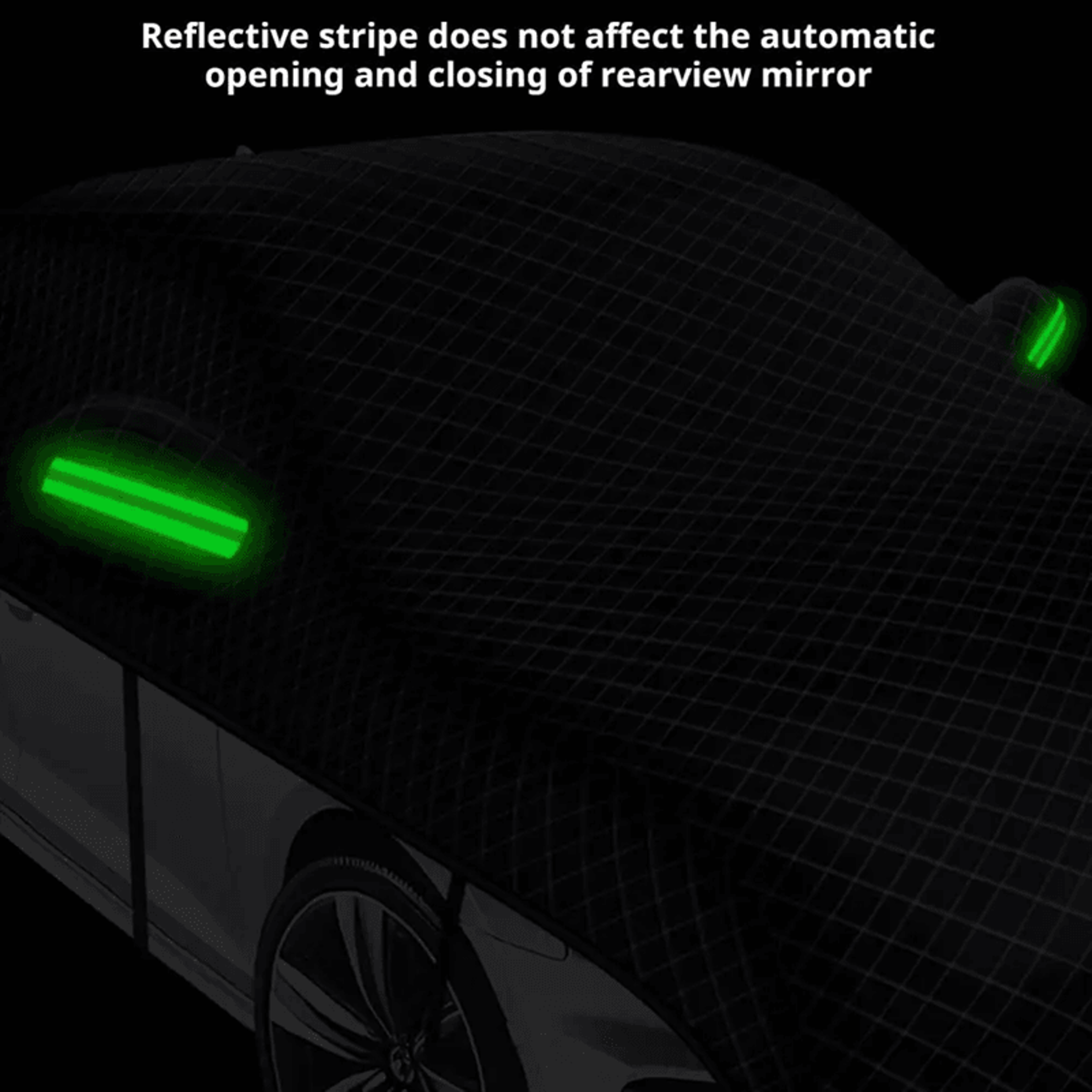 Car Windshield Snow Cover Foldable Frost And Ice Protector 2