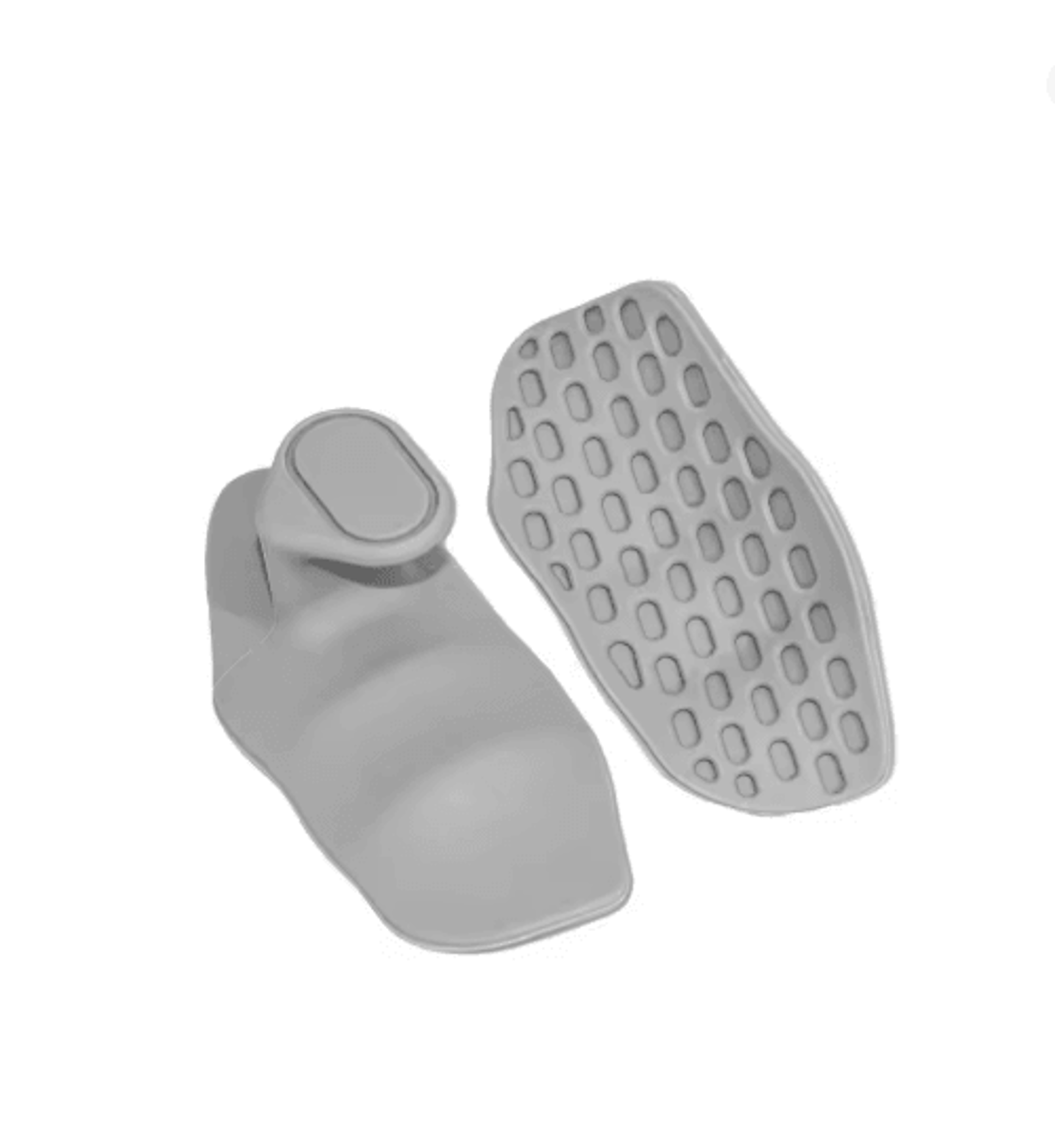 Silicone Weightlifting Grip Pads Anti Slip Palm Protection 6