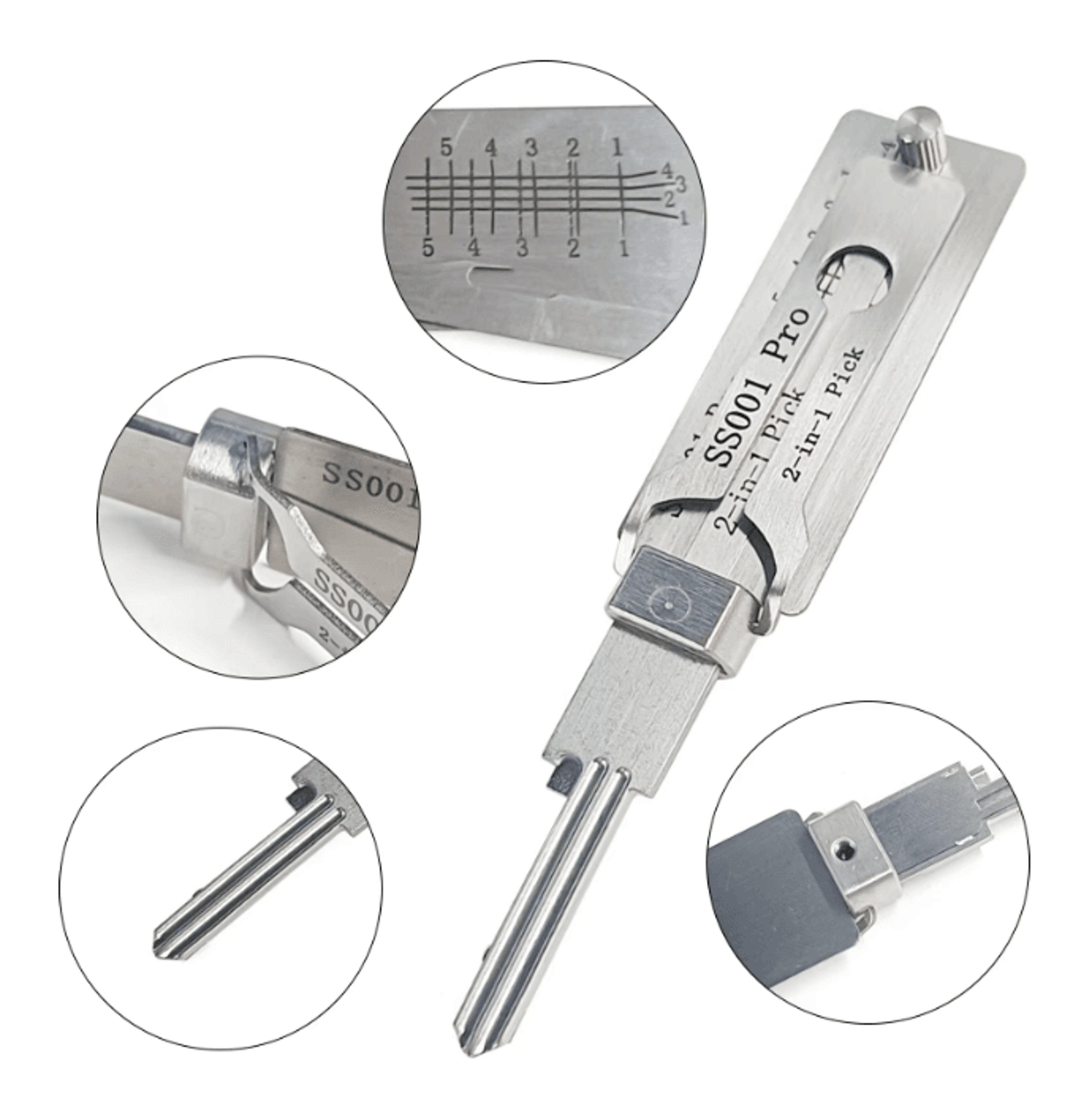 SS001 Pro Stainless Steel O Ring Pick Tool Kit For Precision Repair 1