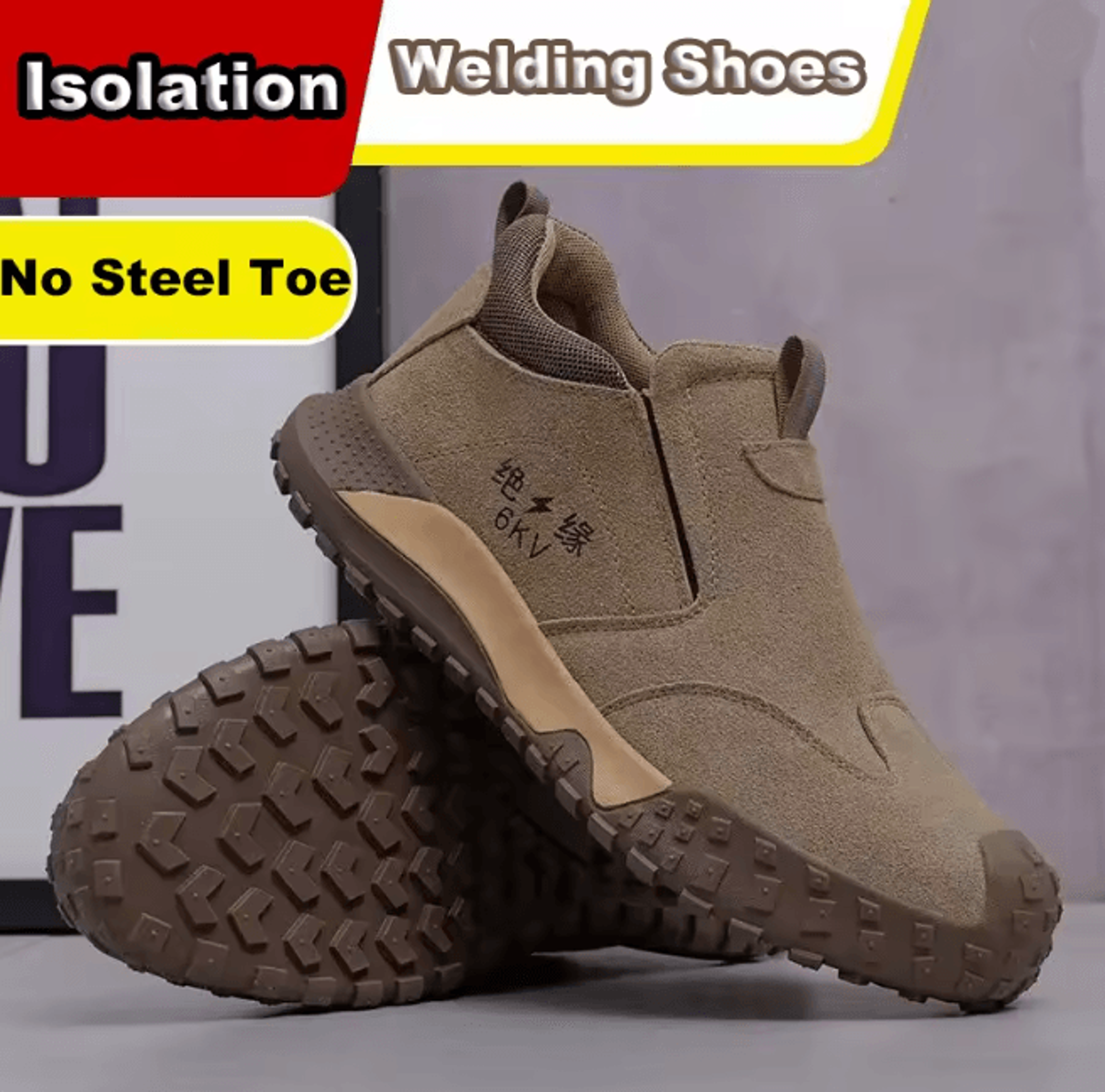 Oulylan Anti Puncture Safety Sneakers Lightweight Breathable Work Shoes For Men 7