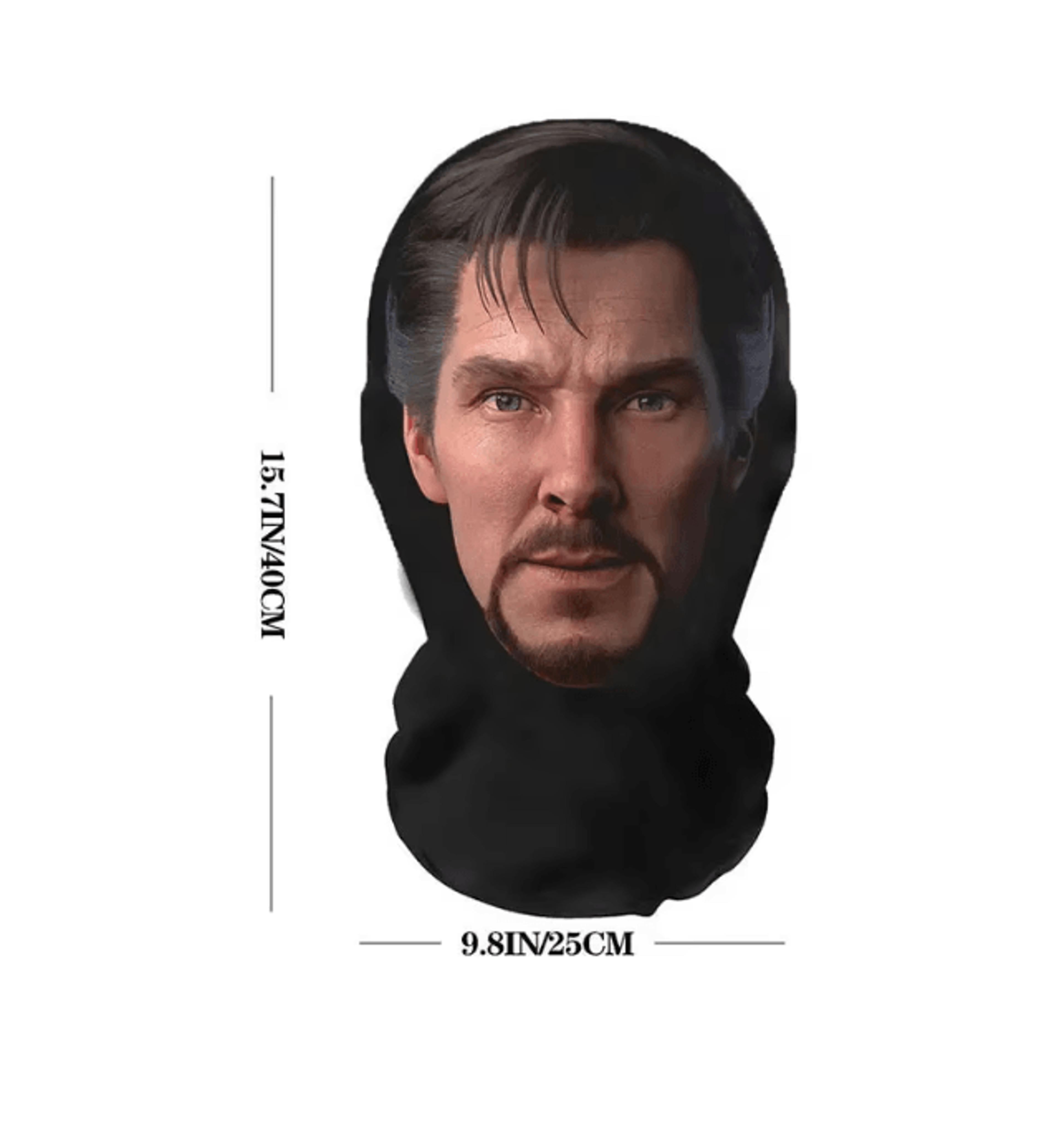 Doctor Strange 3D Elastic Mesh Full Face Cosplay Mask For Halloween Costume Party 3