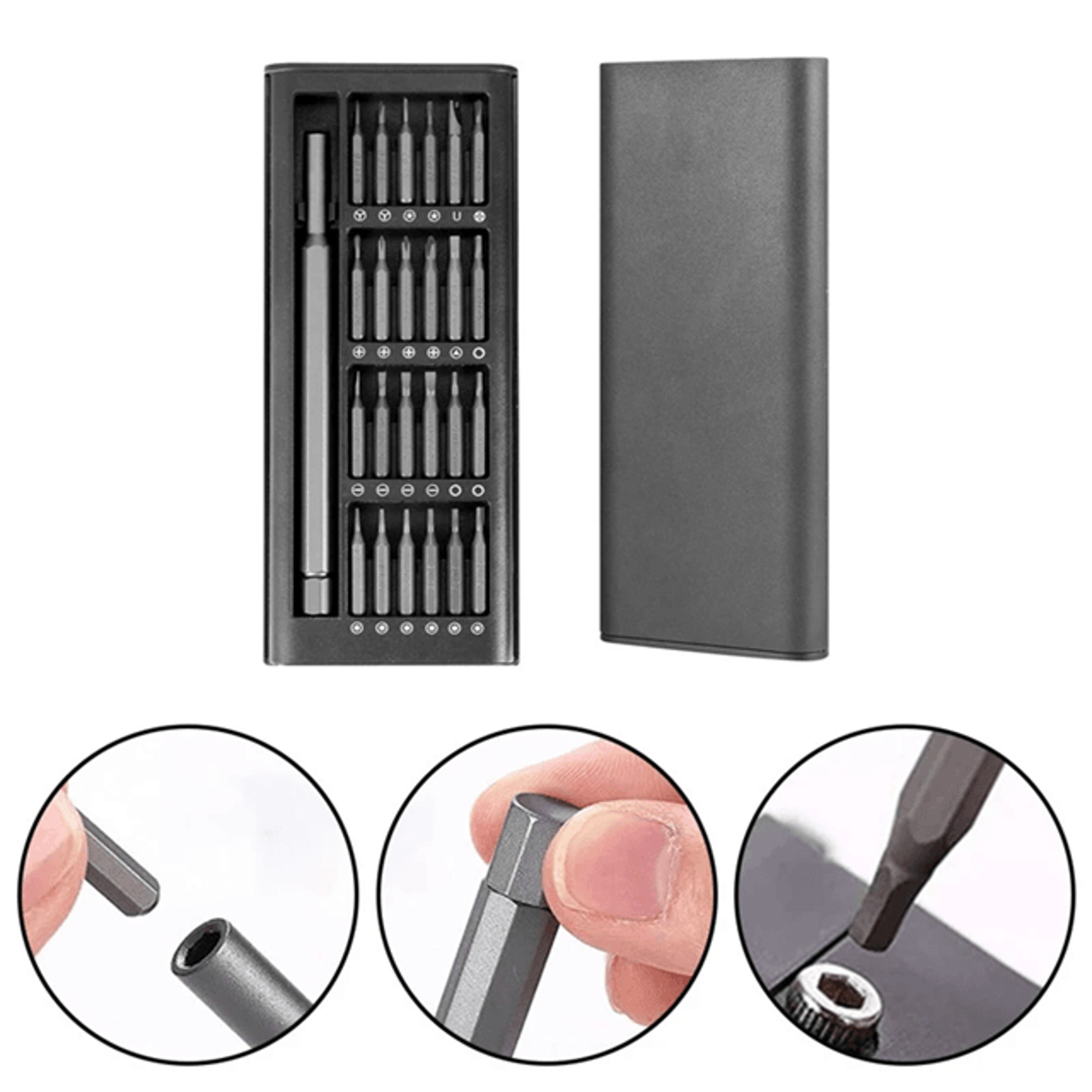 25 In 1 Magnetic Precision Screwdriver Set Electronics Repair Tool Kit 2