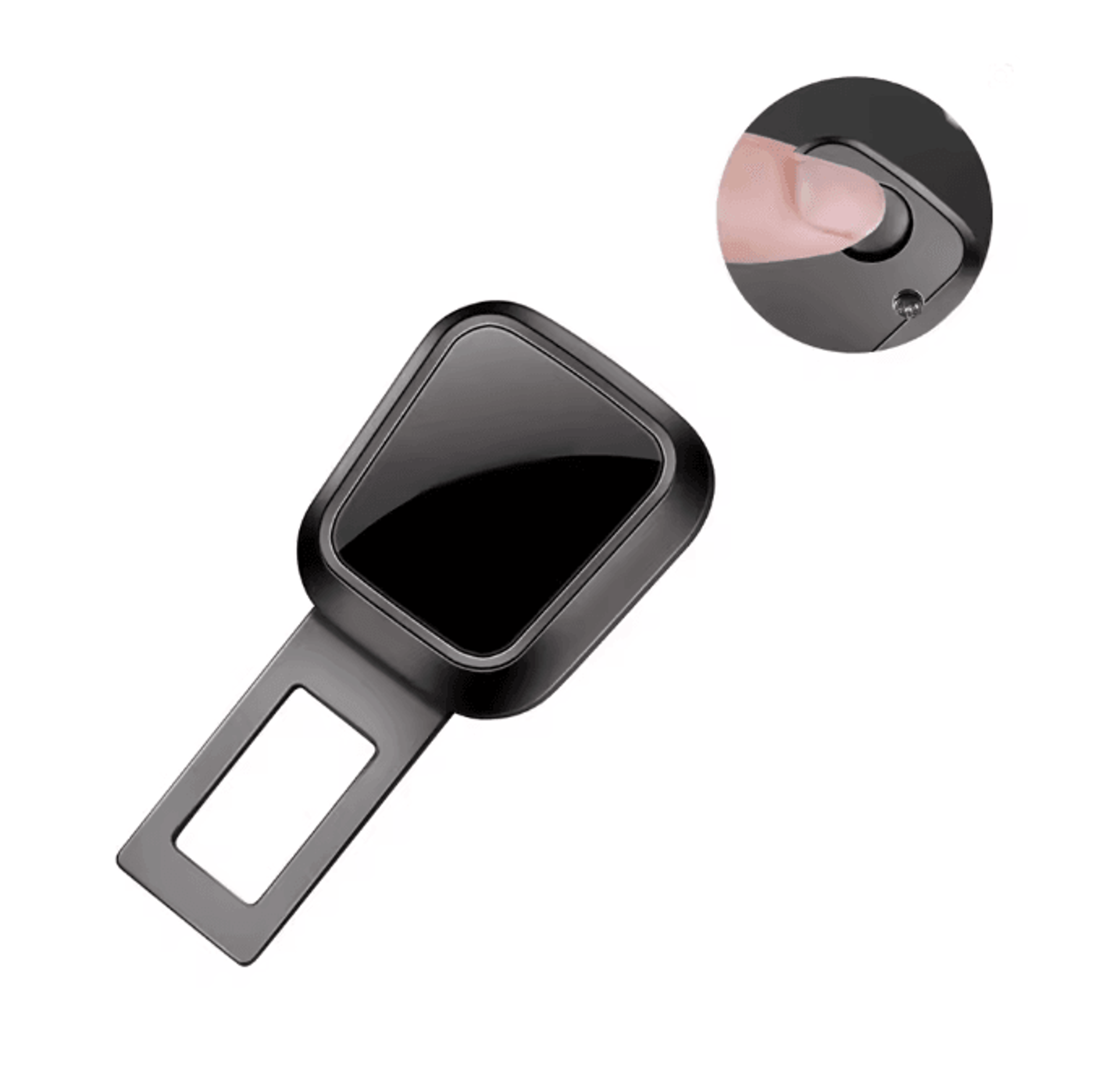 Universal Car Seat Belt Extender Clip Alloy Seat Belt Extension Buckle For Safer Comfortable Drivin 3