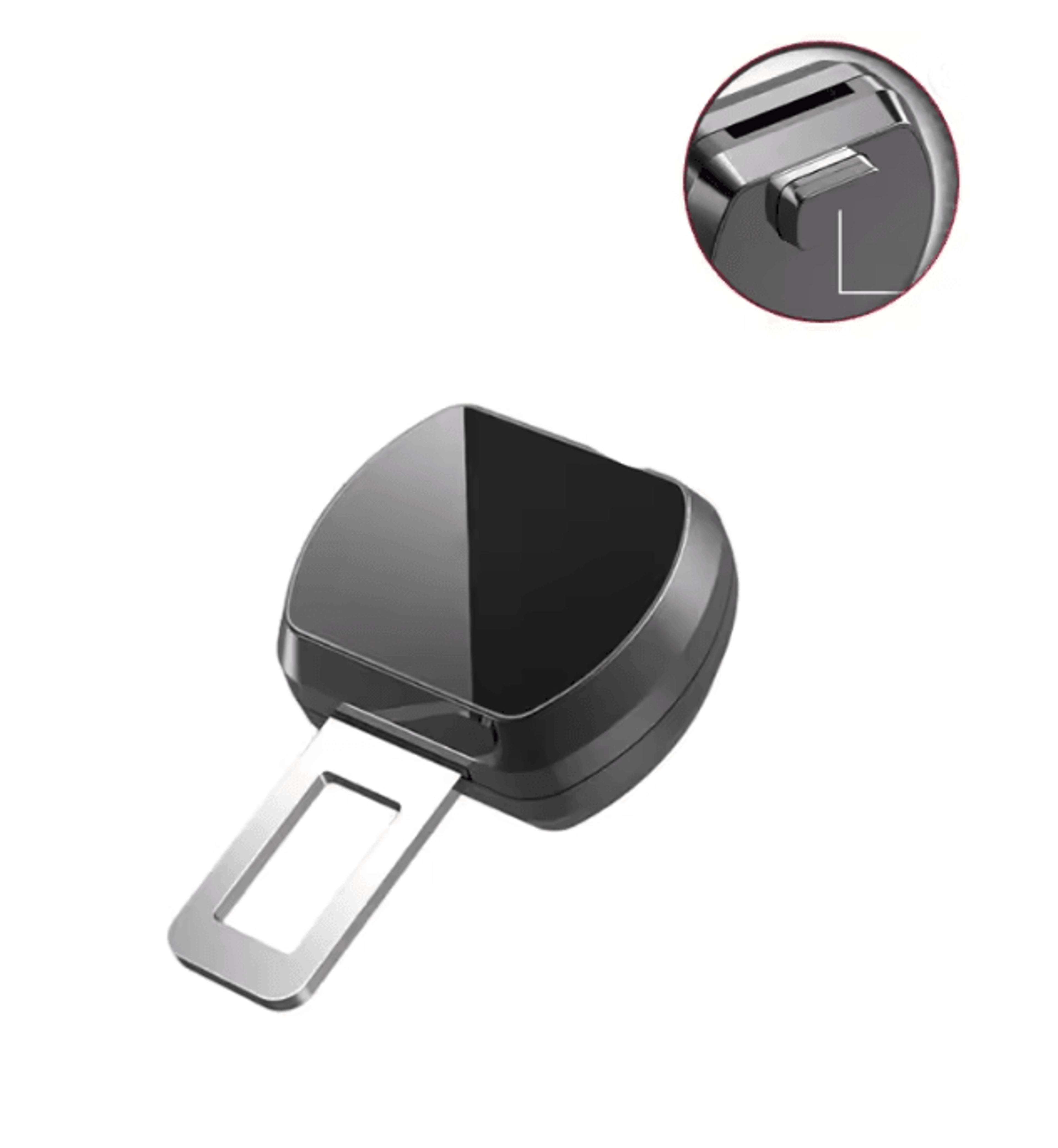 Universal Car Seat Belt Extender Clip Alloy Seat Belt Extension Buckle For Safer Comfortable Drivin 4