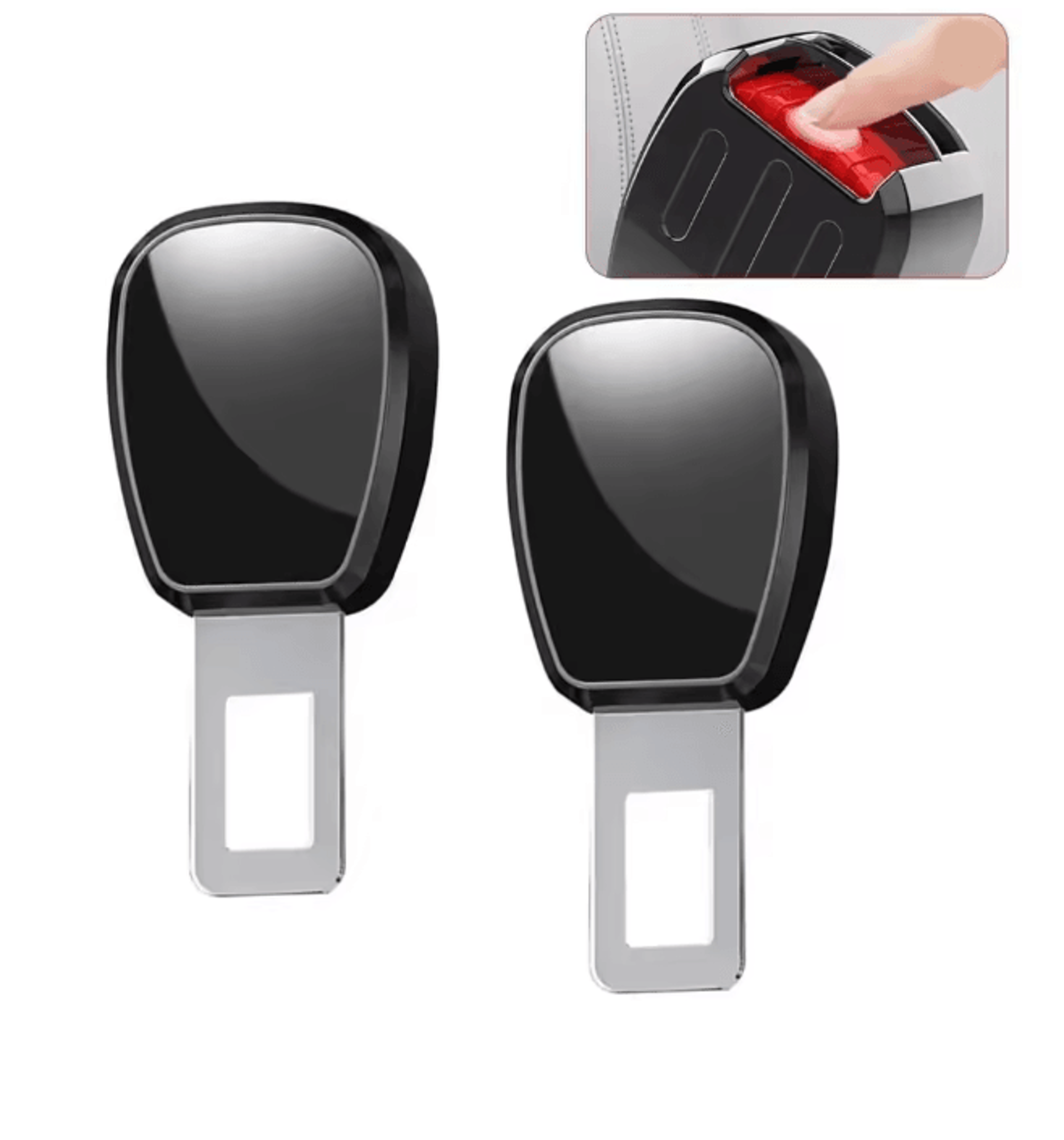 Universal Car Seat Belt Extender Clip Alloy Seat Belt Extension Buckle For Safer Comfortable Drivin 7