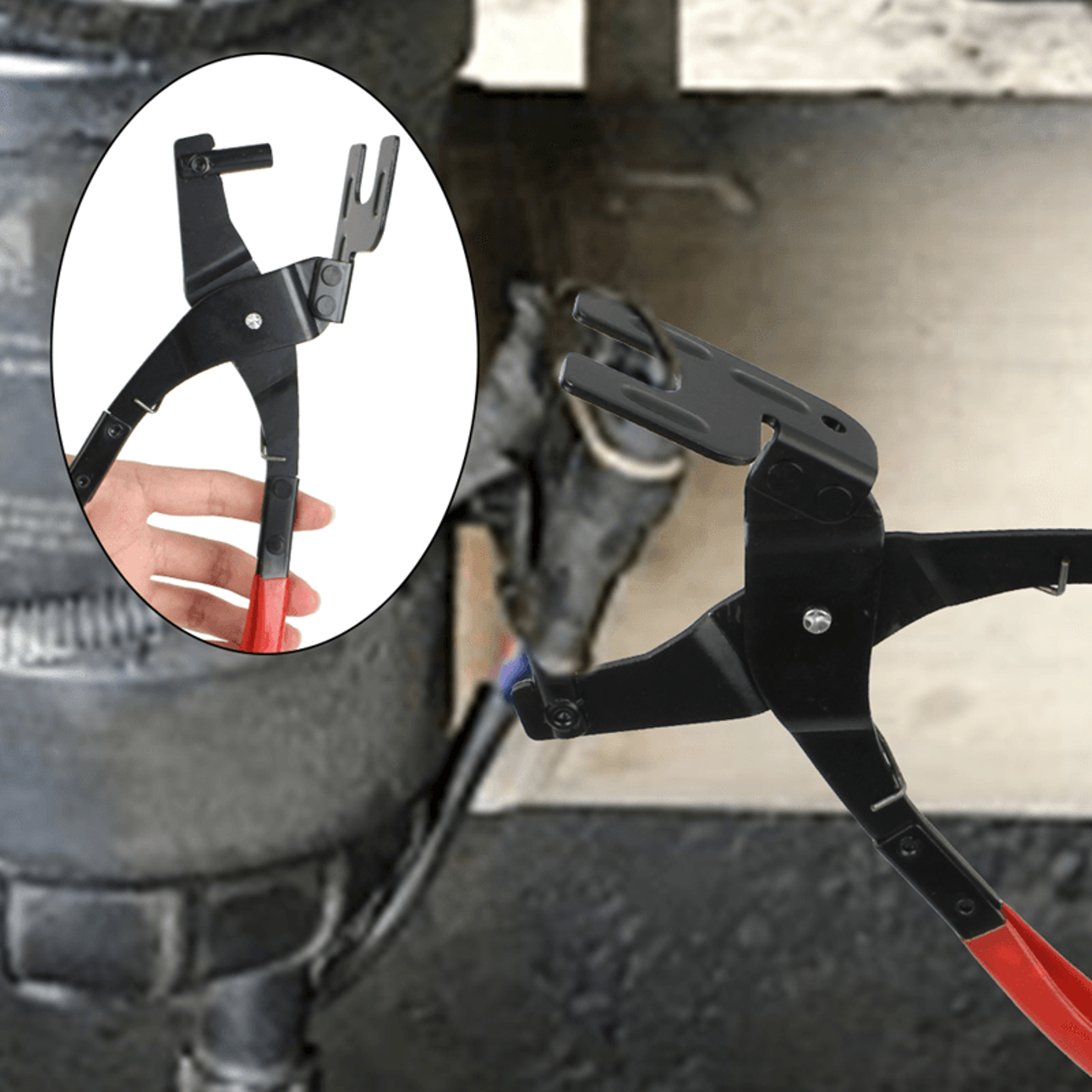 ProGrip Exhaust Hanger Removal Pliers Automotive Disassembly Tool 1