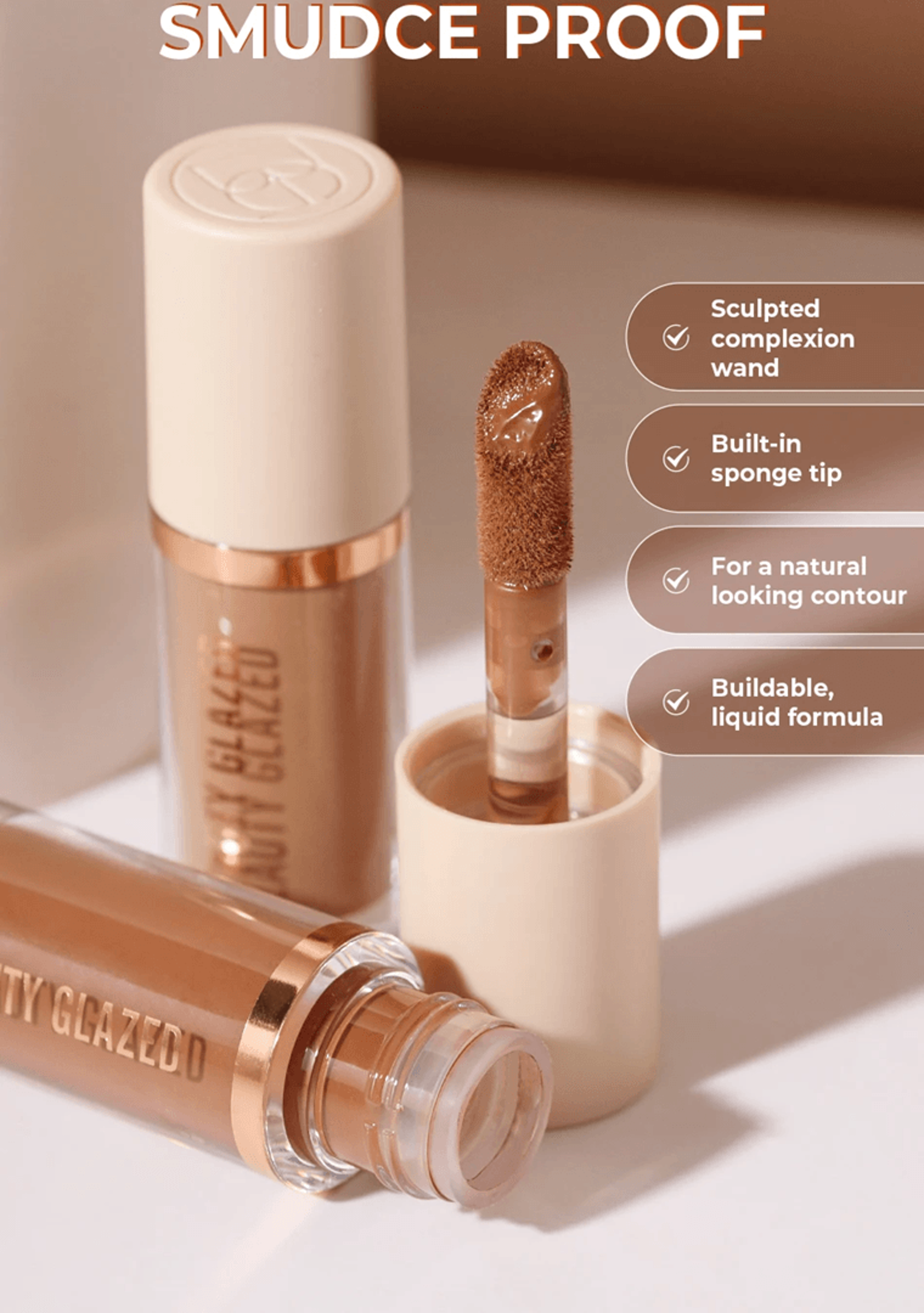 Beauty Glazed Dual Liquid Contour Stick Waterproof Matte Face Sculpting Contour 1