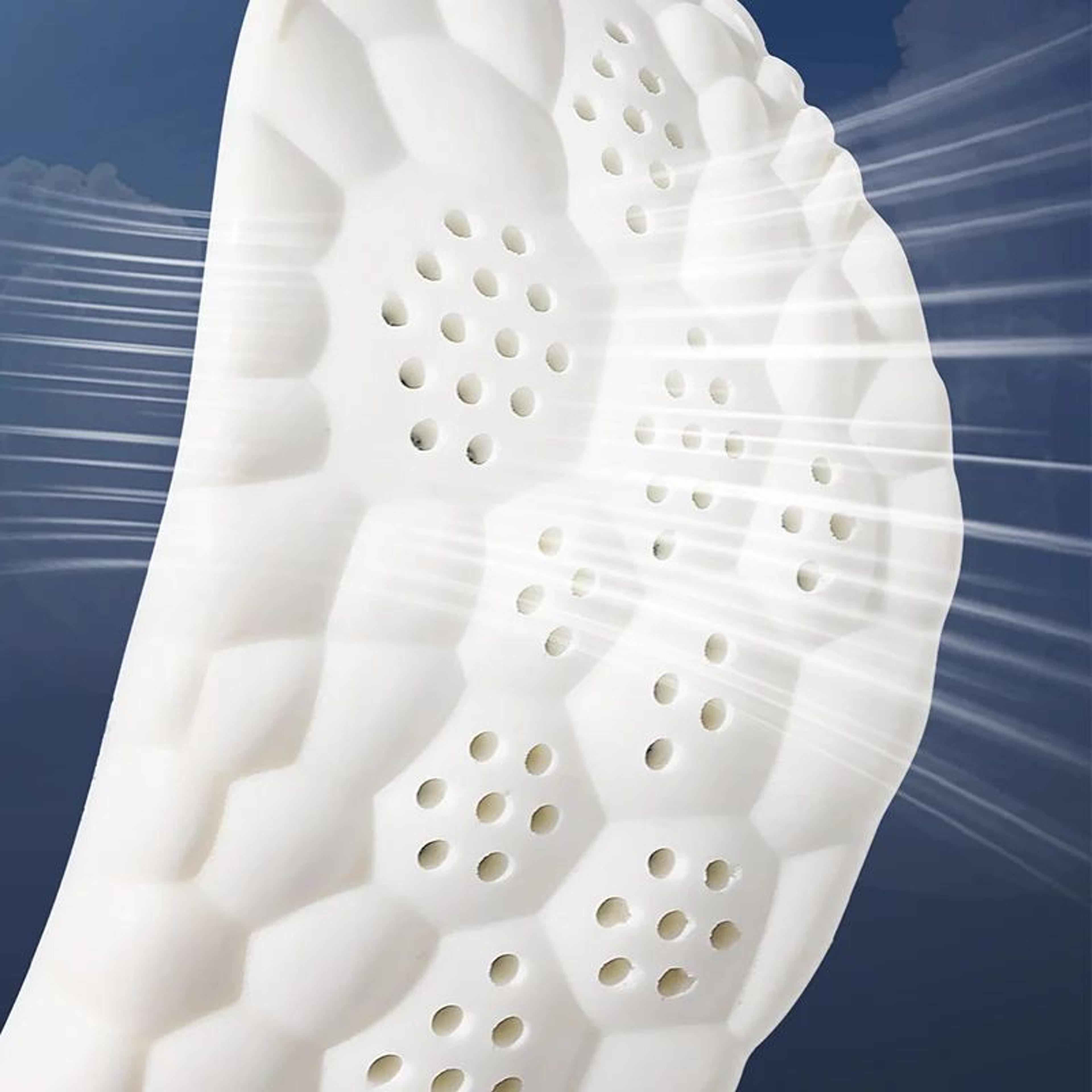 Latex Arch Support Sport Insoles Breathable Shock Absorbing Shoe Inserts 5