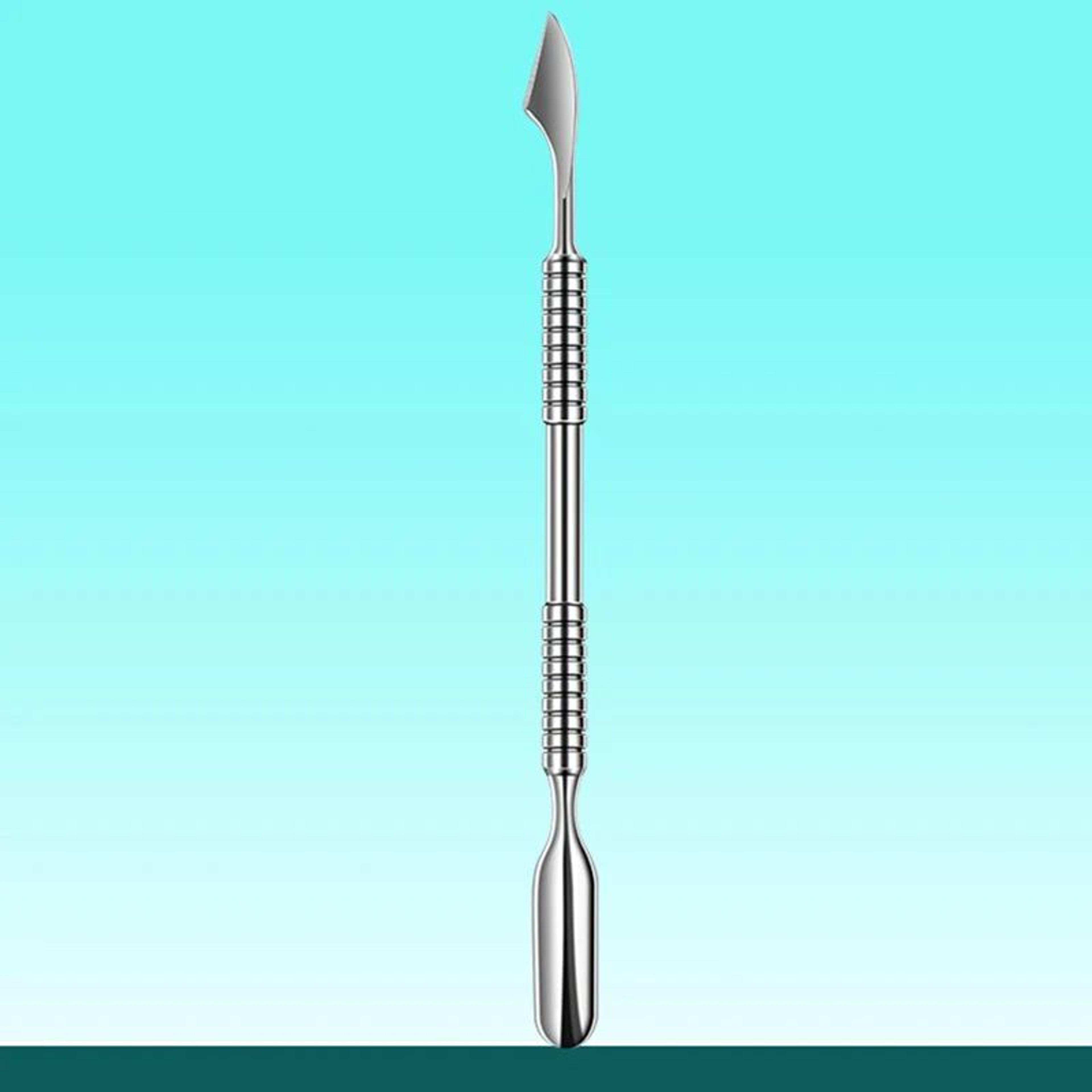 Stainless Steel Cuticle Pusher Double End Manicure Nail Tool 10