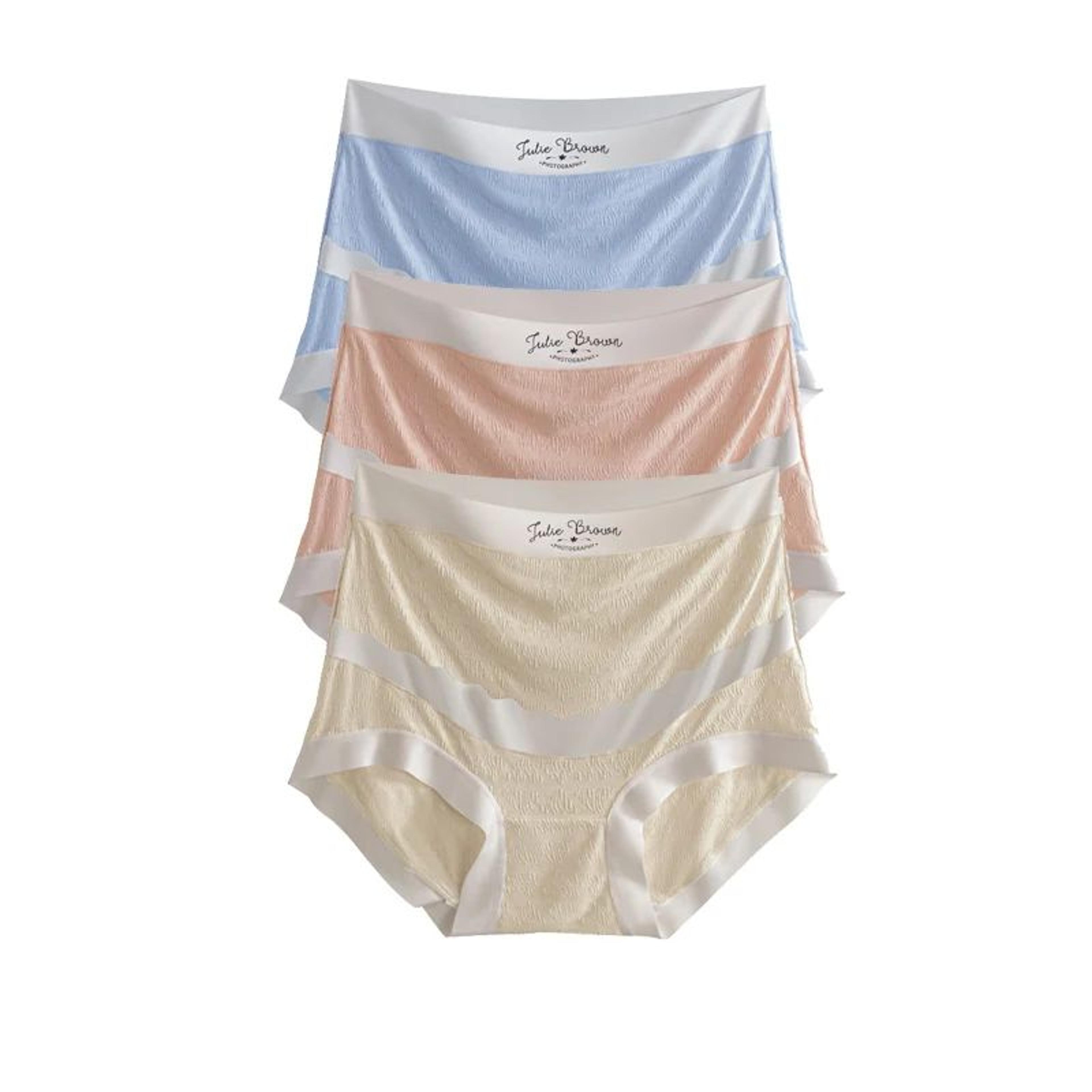 High Waist Maternity Panties Soft Breathable Pregnancy Underwear 3 Pack 7