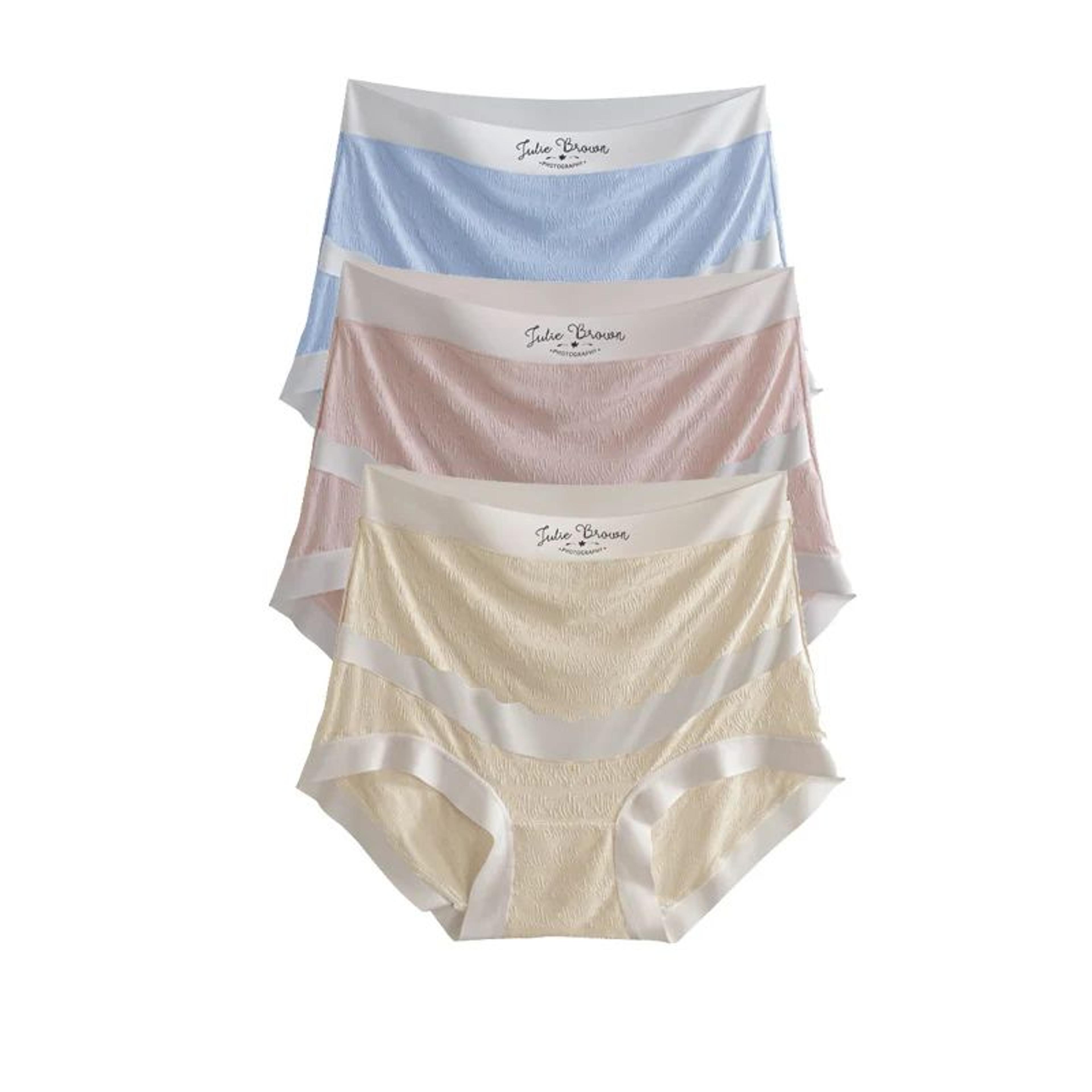 High Waist Maternity Panties Soft Breathable Pregnancy Underwear 3 Pack 9