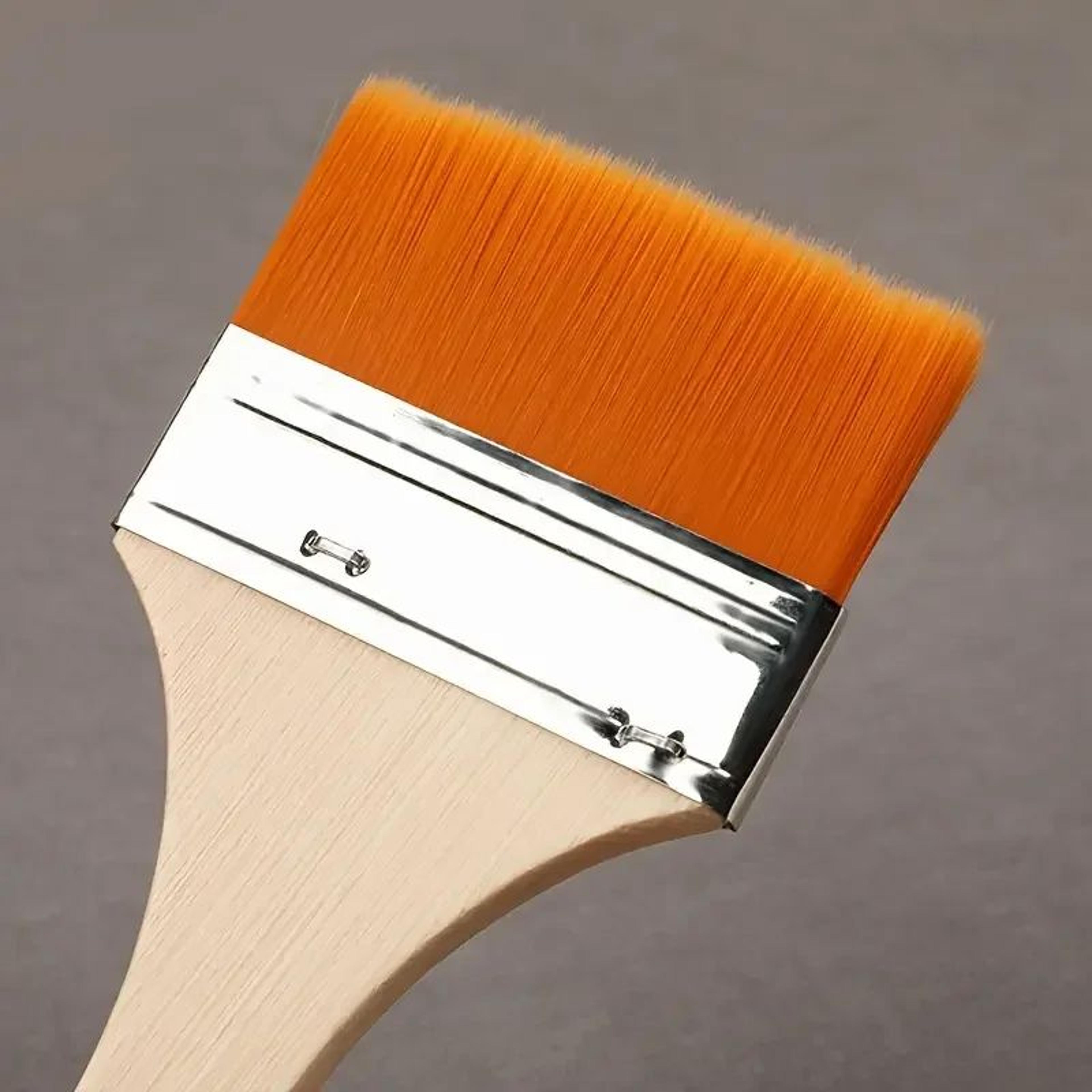 PrecisionFlow 12 Piece Nylon Paint Brush Set For Acrylic Watercolor And Oil Painting 5