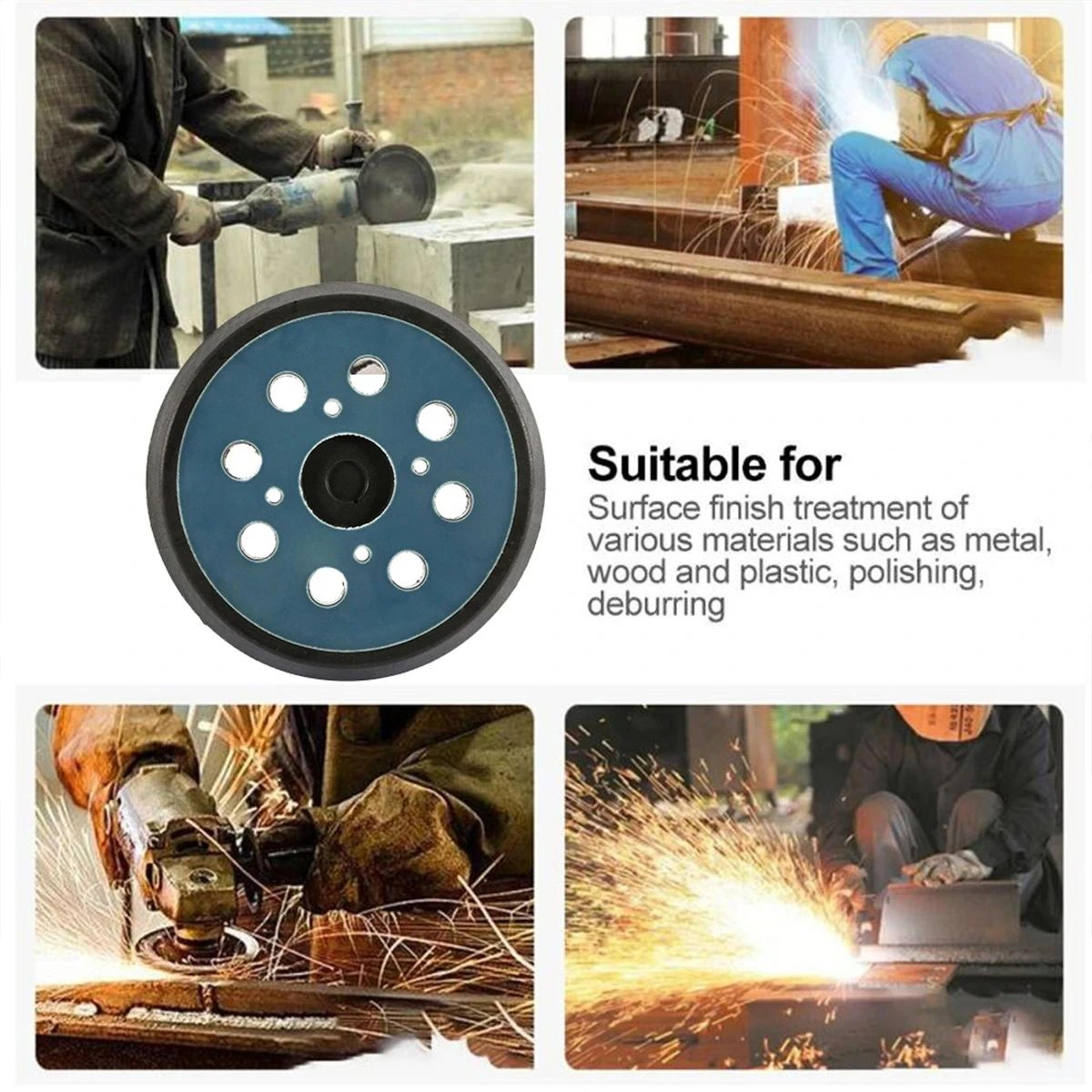 5 Inch Hook And Loop Sanding Backing Pad For Grinder And Polishing Tools 3