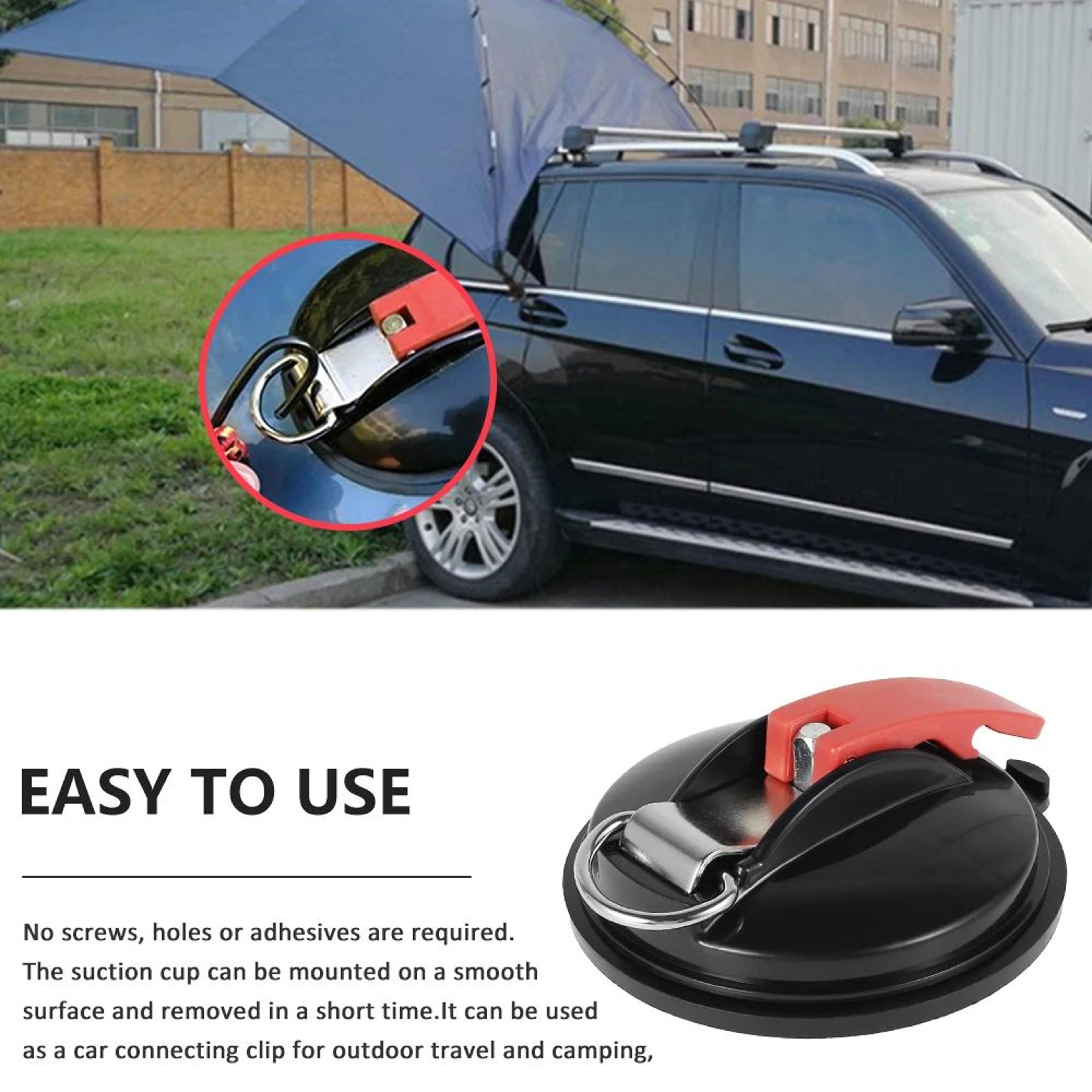 GripMax Heavy Duty Suction Cup Tie Down Anchors For Travel And Camping 3