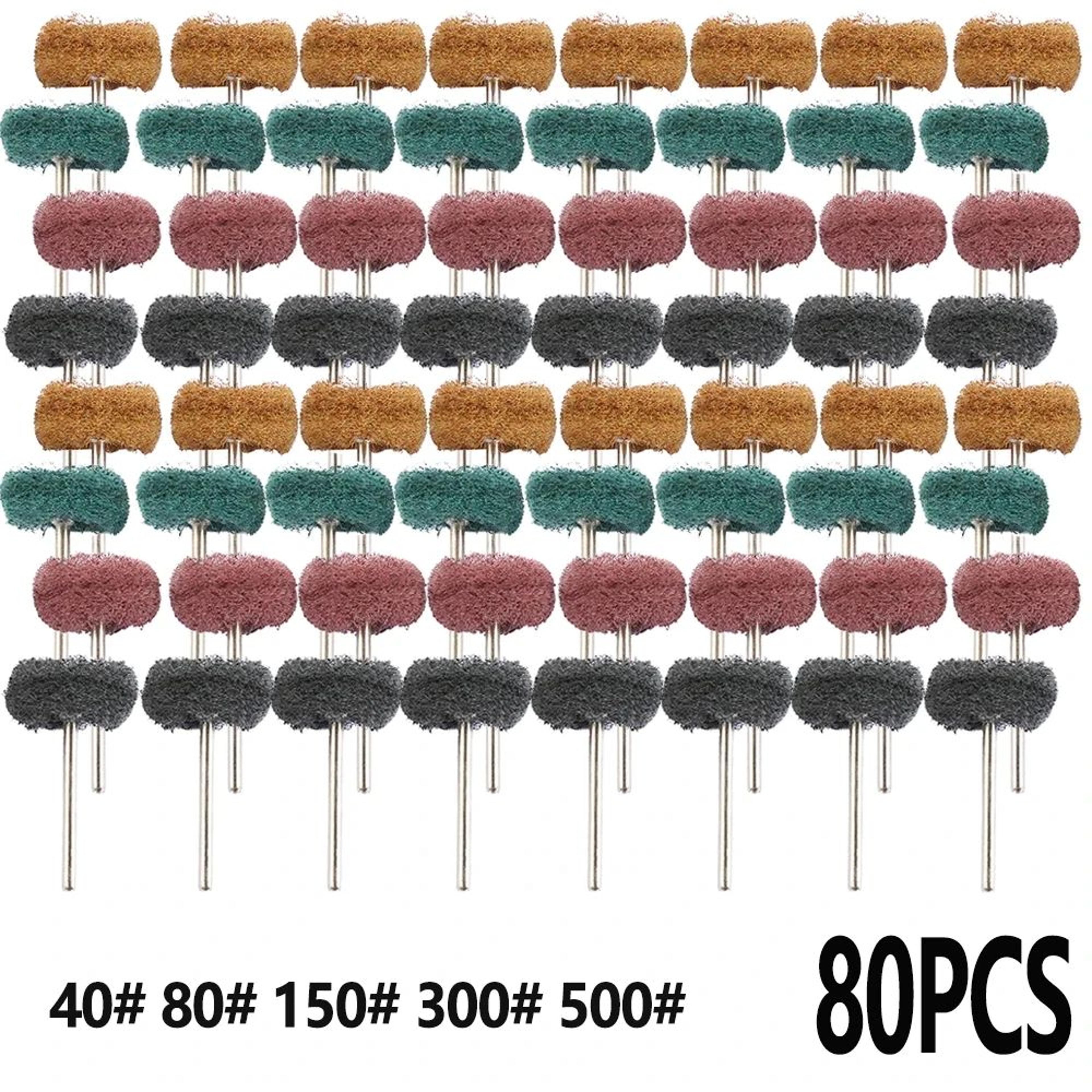 Abrasive Nylon Brush Set For Drill Cleaning Polishing And Surface Finishing 7
