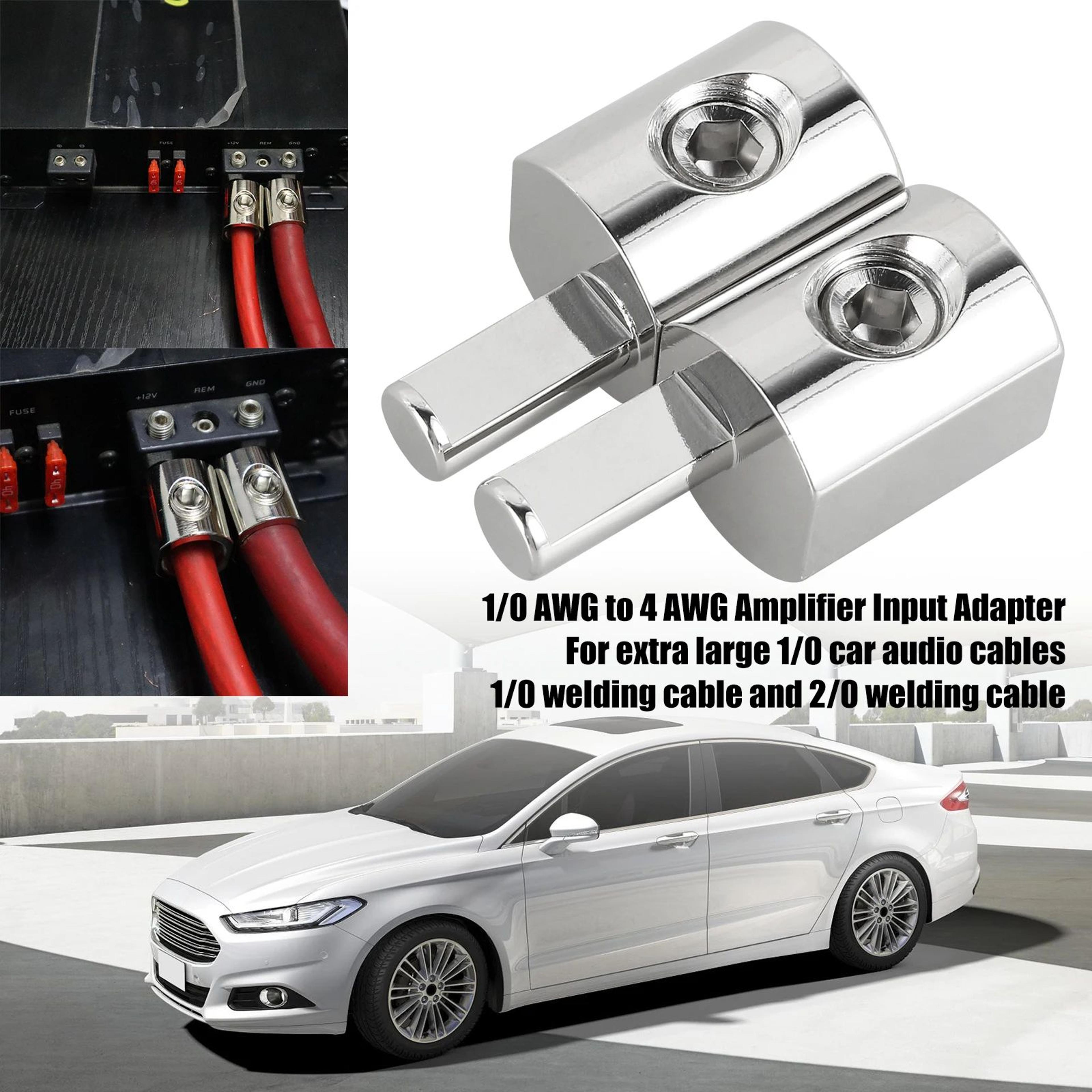 Car Audio Power Ground Wire Kit Pure Copper Cable For Amplifier Installation 5