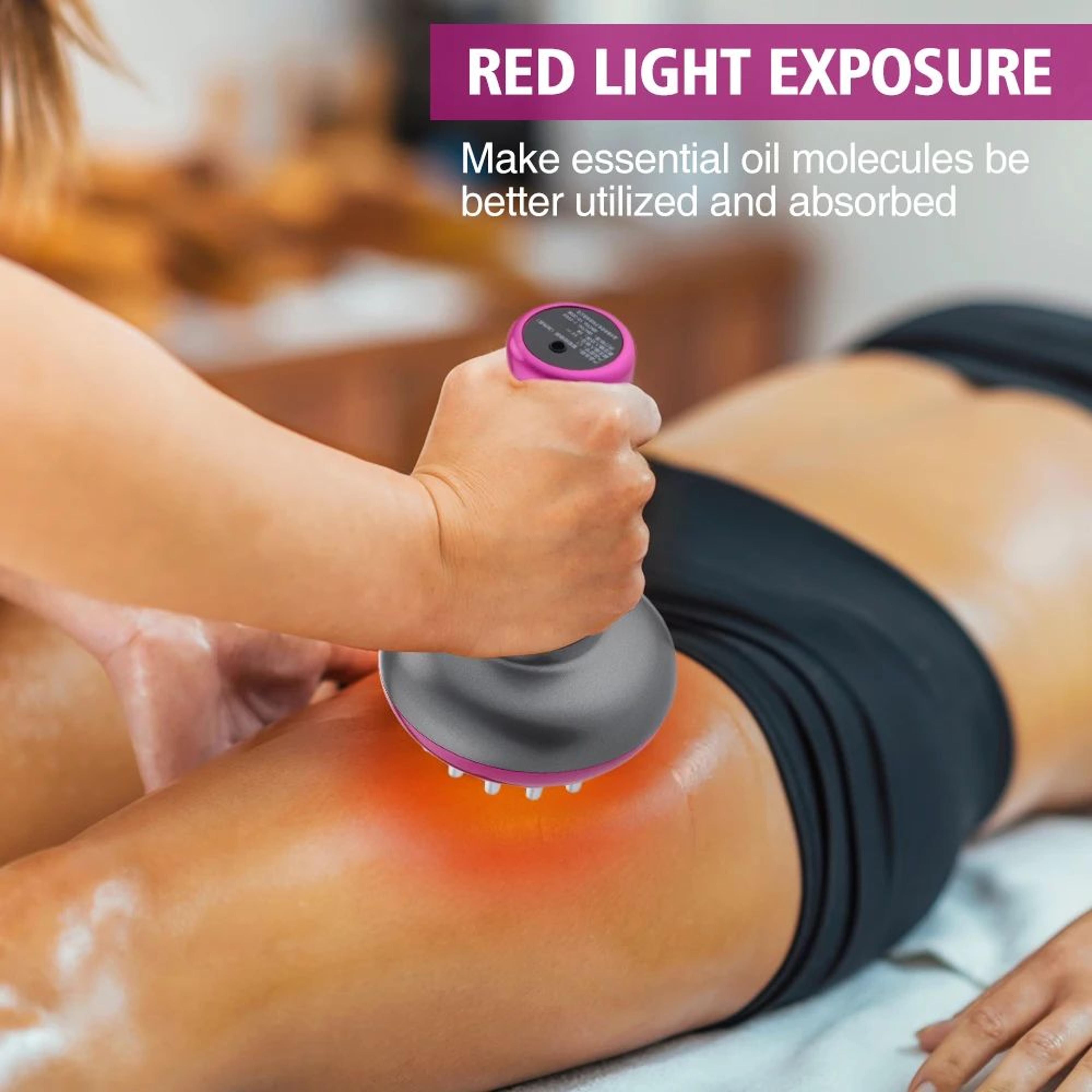 Electric Gua Sha Massager With Heat Microcurrent Body Sculpting Tool 1