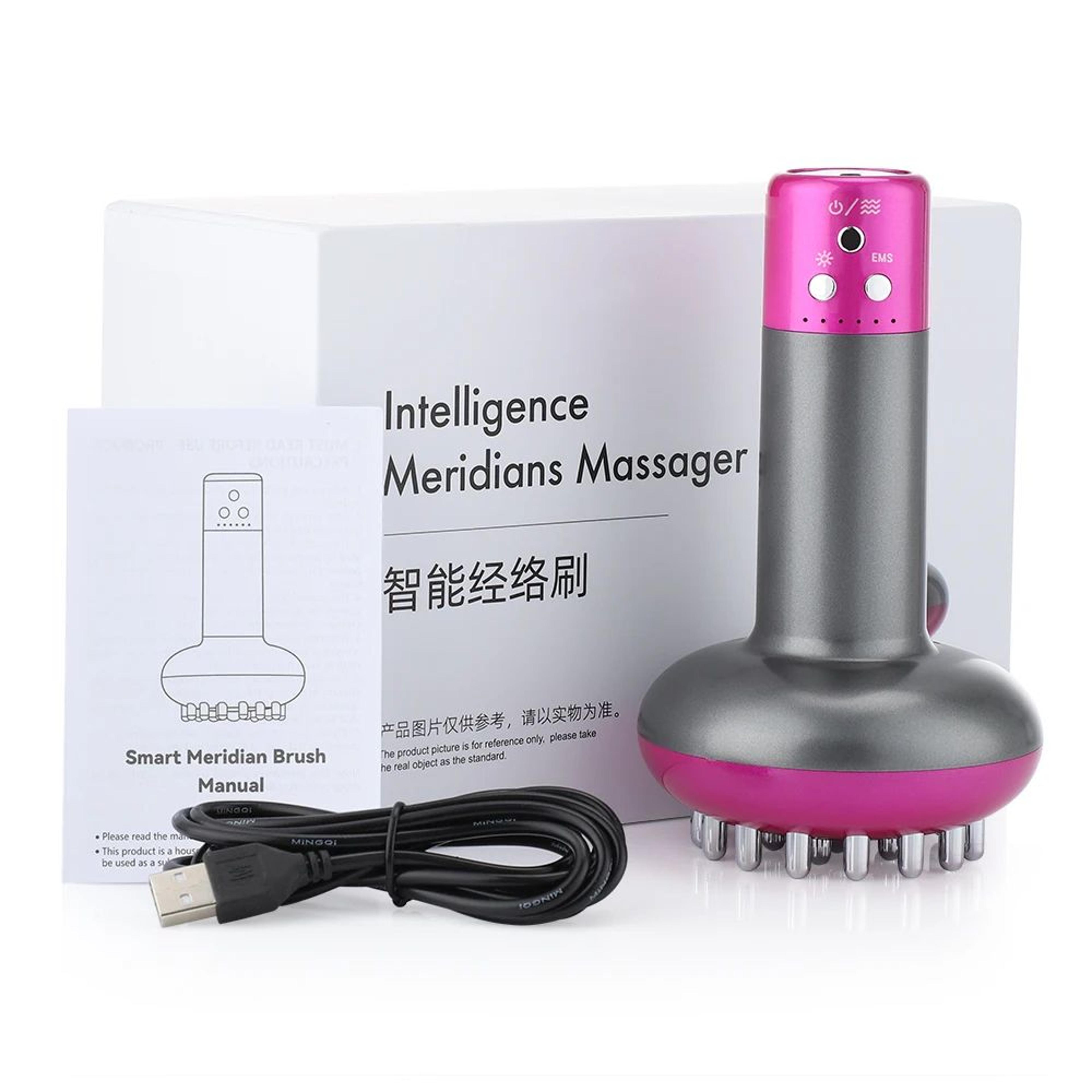 Electric Gua Sha Massager With Heat Microcurrent Body Sculpting Tool 7