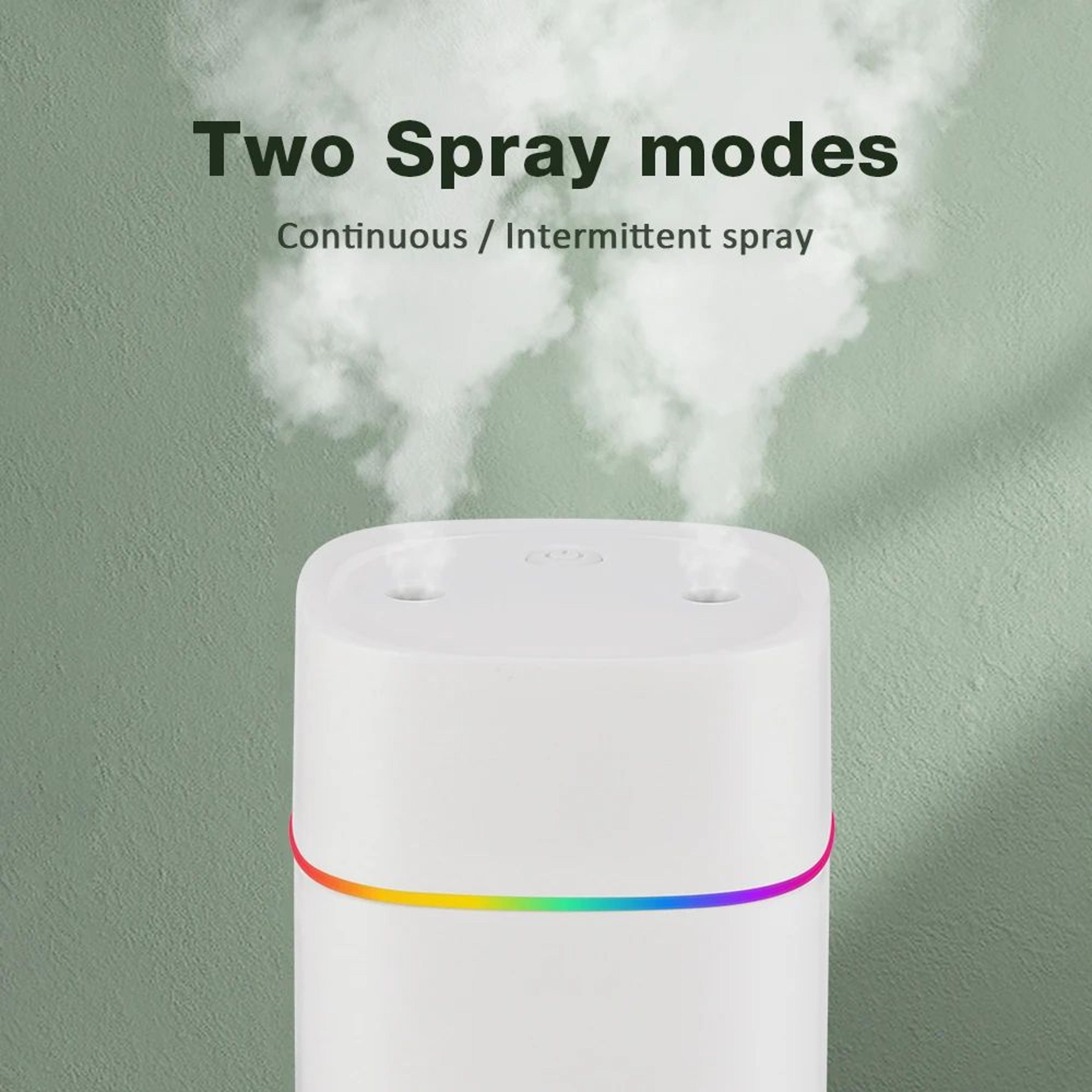 Portable Cool Mist Humidifier Aroma Diffuser With Night Light And USB Power 2