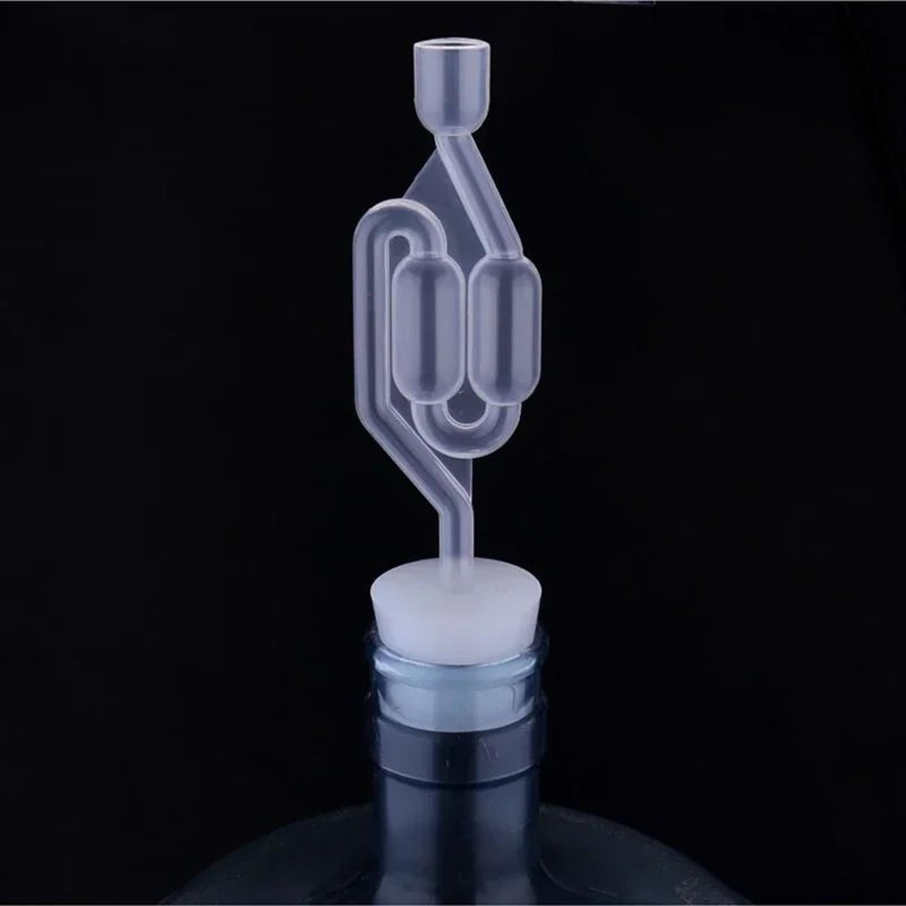 S Shape Airlock Fermentation Valve For Home Brewing And Wine Making 5