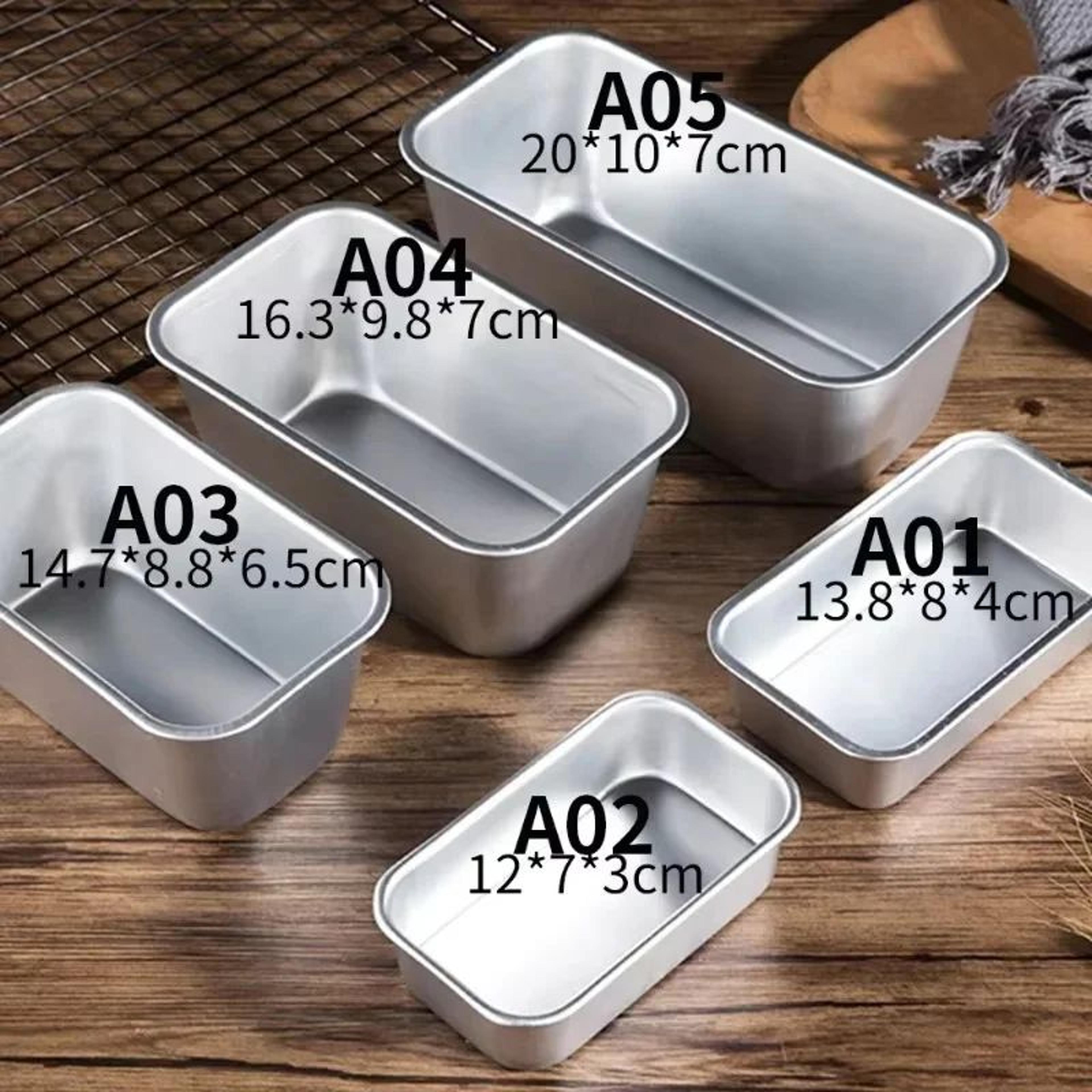 Non Stick Aluminum Loaf Pan For Bread Cake And Baking 11