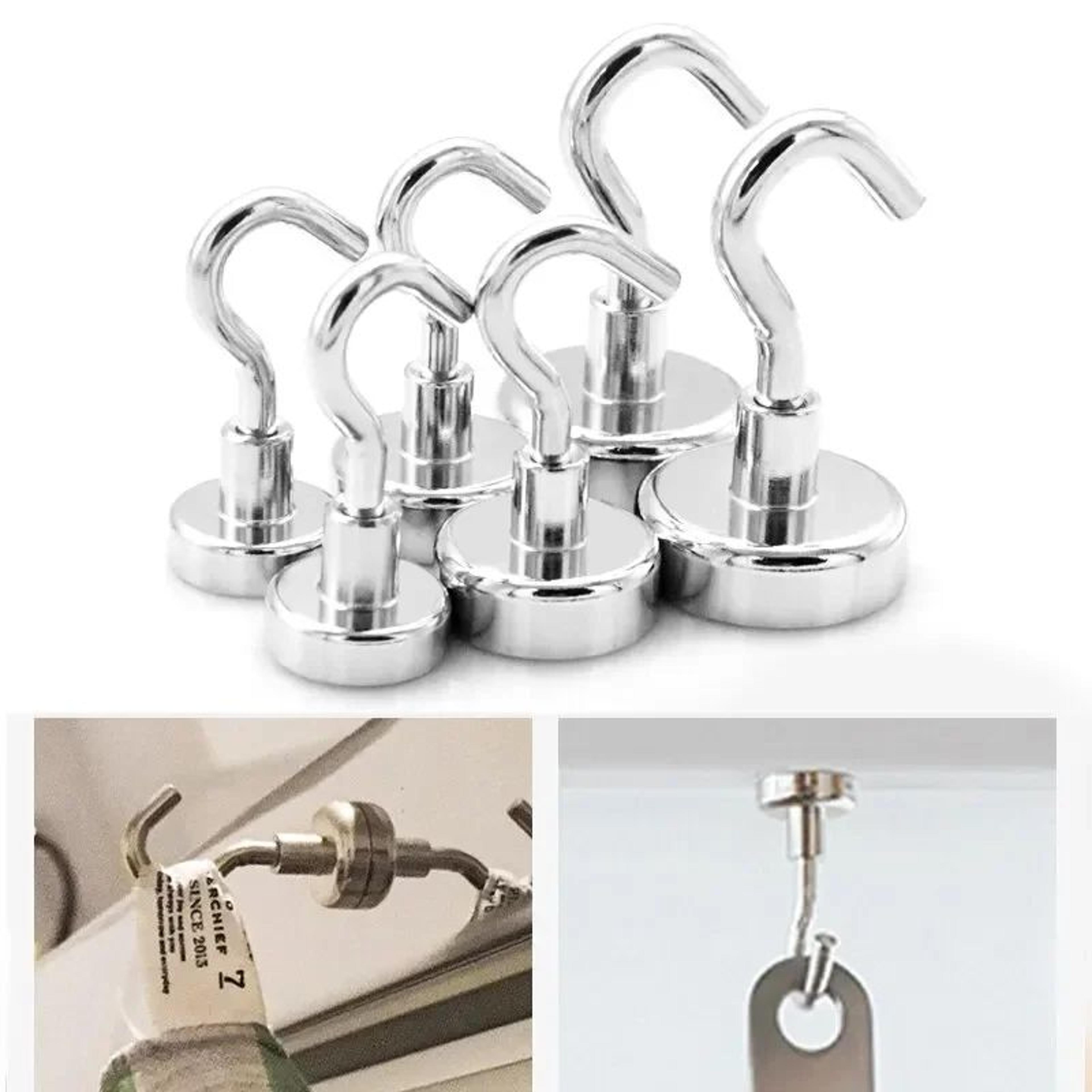Heavy Duty Magnetic Hooks For Fridge And Home Organization 5