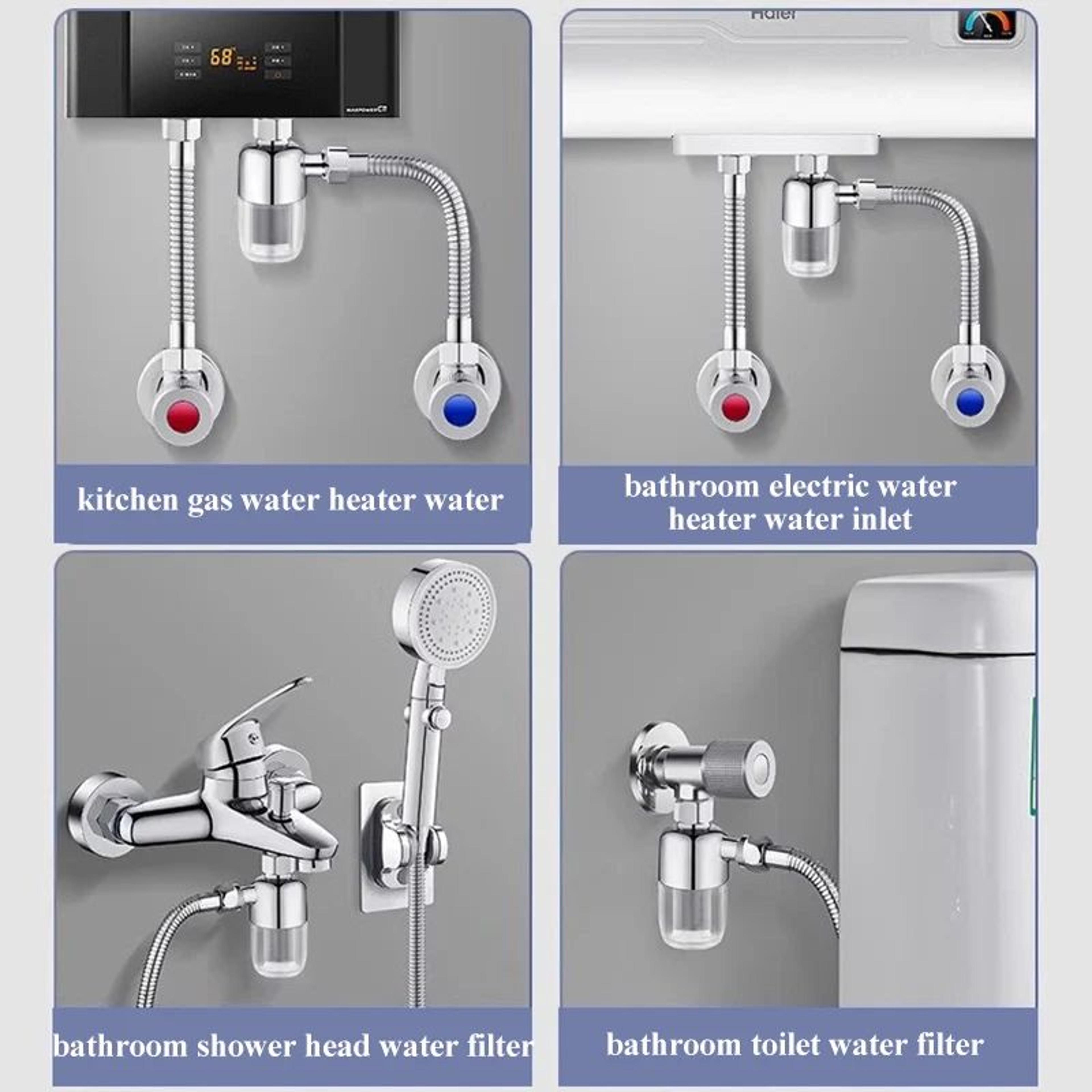 Water Inlet Pre Filter Anti Scaling Tap Water Purifier 5