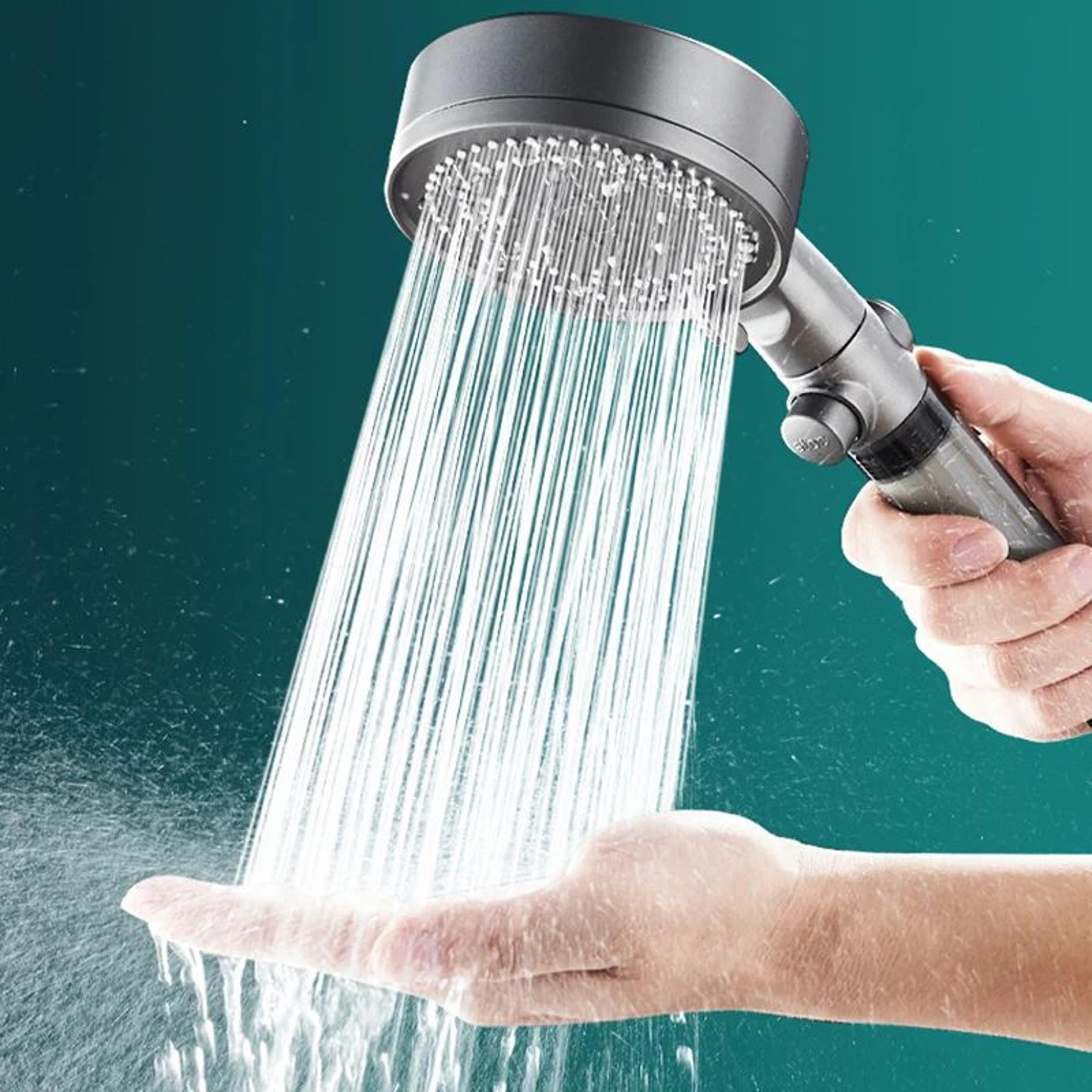 High Pressure Filter Shower Head 5 Mode Water Purifying Shower Set 3