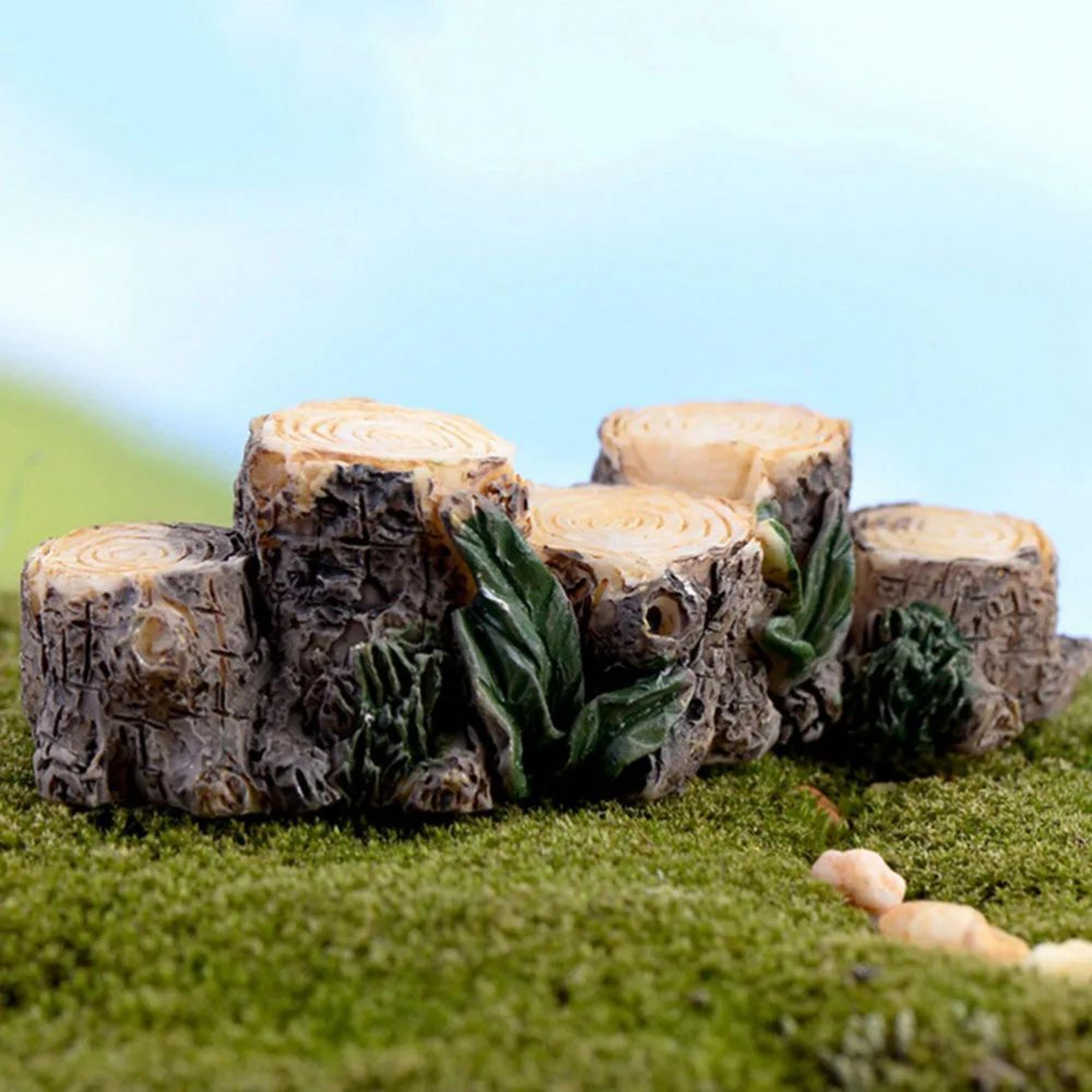 Mini Cute Animal Figurines Fairy Garden Bonsai Decor DIY Miniature Set 11