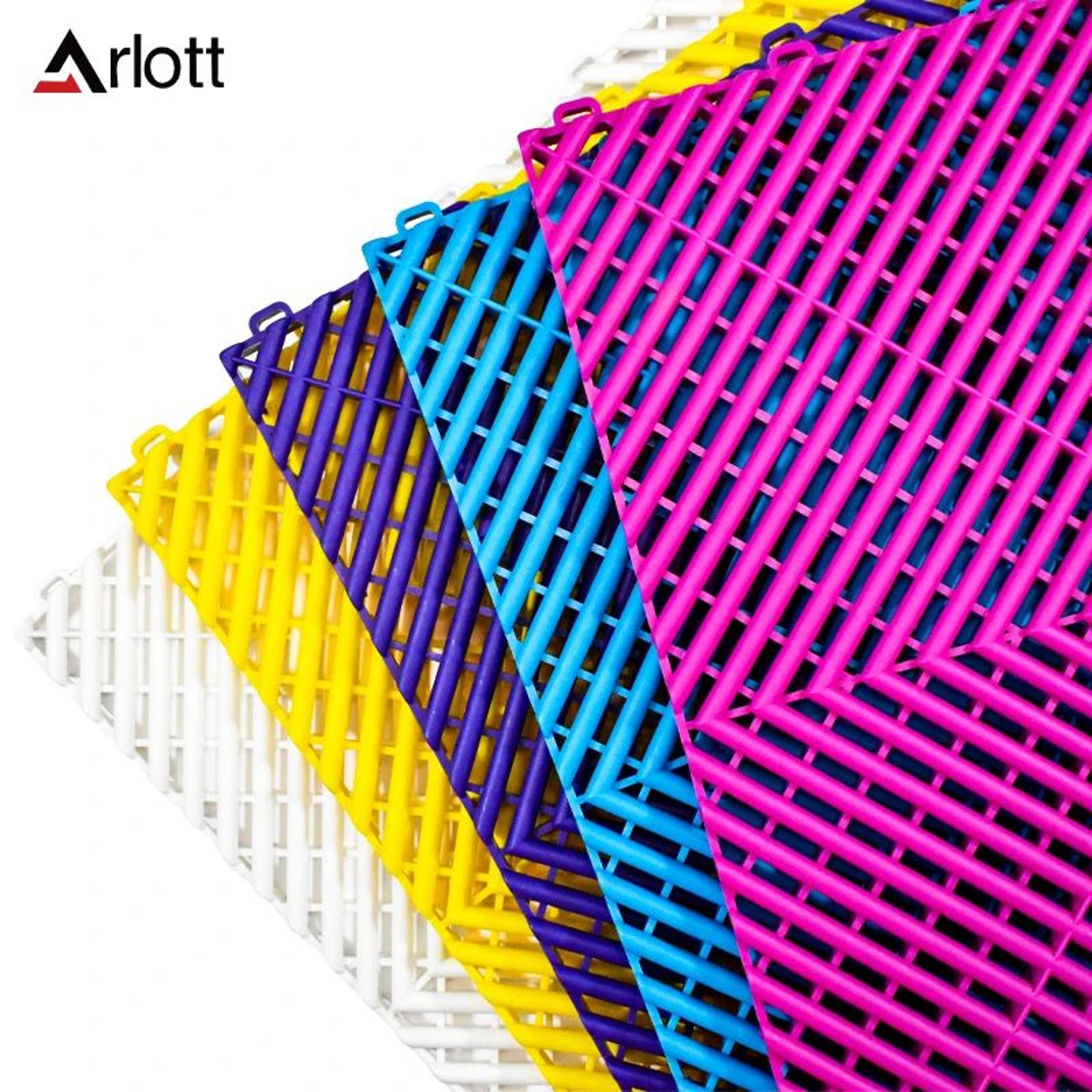 Heavy Duty Interlocking Garage Floor Tiles With Drainage For Car Wash And Outdoor Use 4