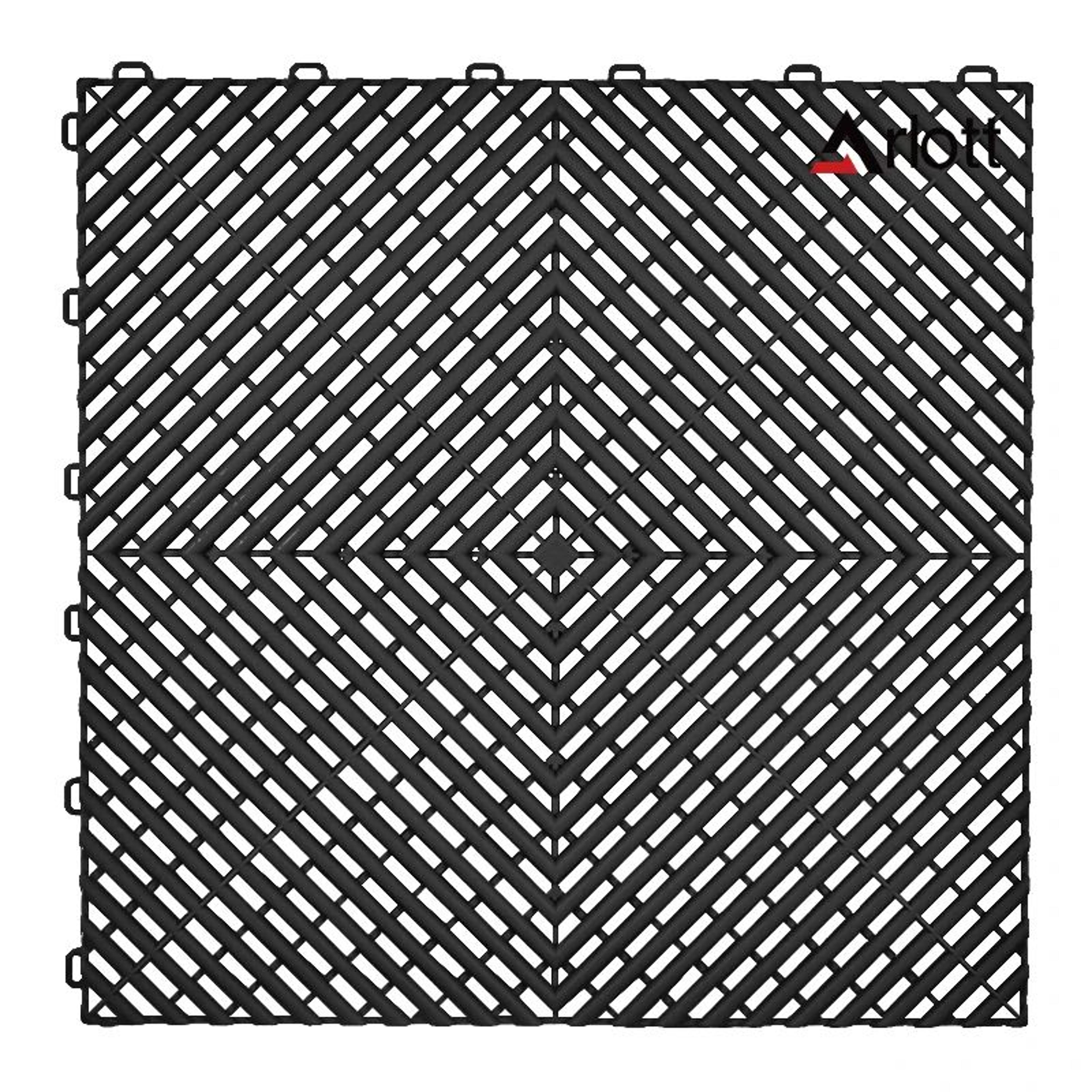 Heavy Duty Interlocking Garage Floor Tiles With Drainage For Car Wash And Outdoor Use 6