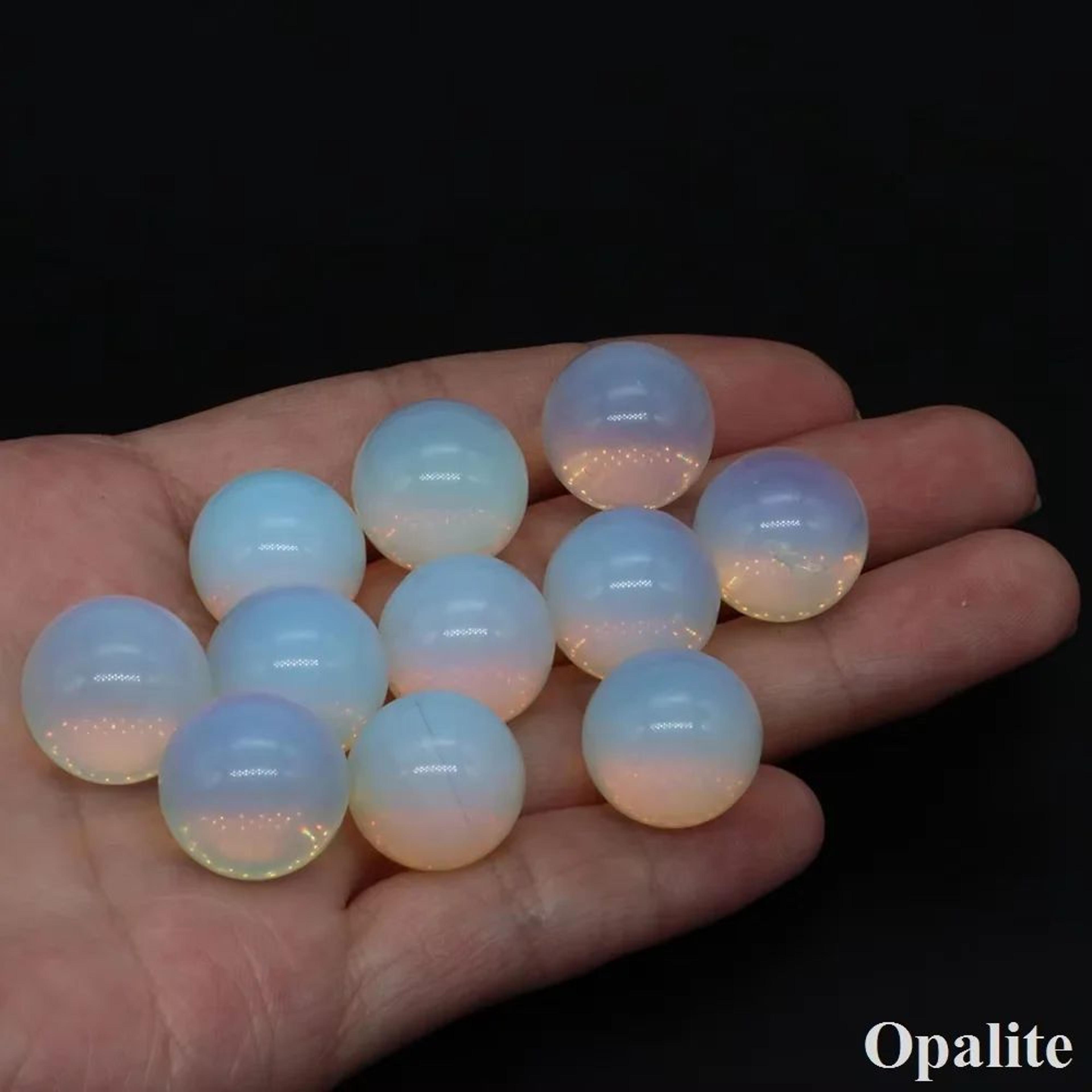 Natural Amethyst Rose Quartz Crystal Sphere Healing Stone Decor 15