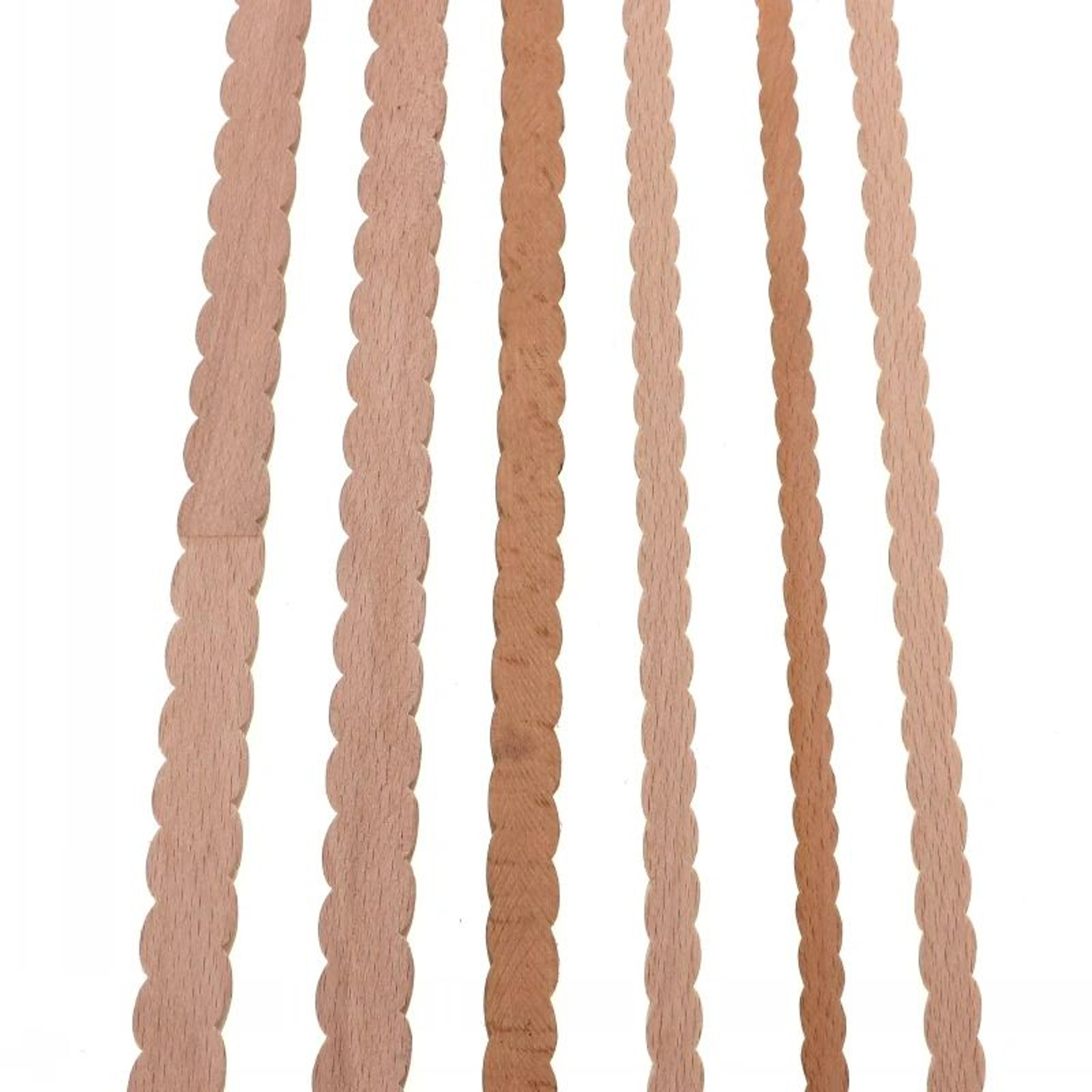 Hand Carved Wooden Twist Decor Sculpture Rustic Home Accent 5