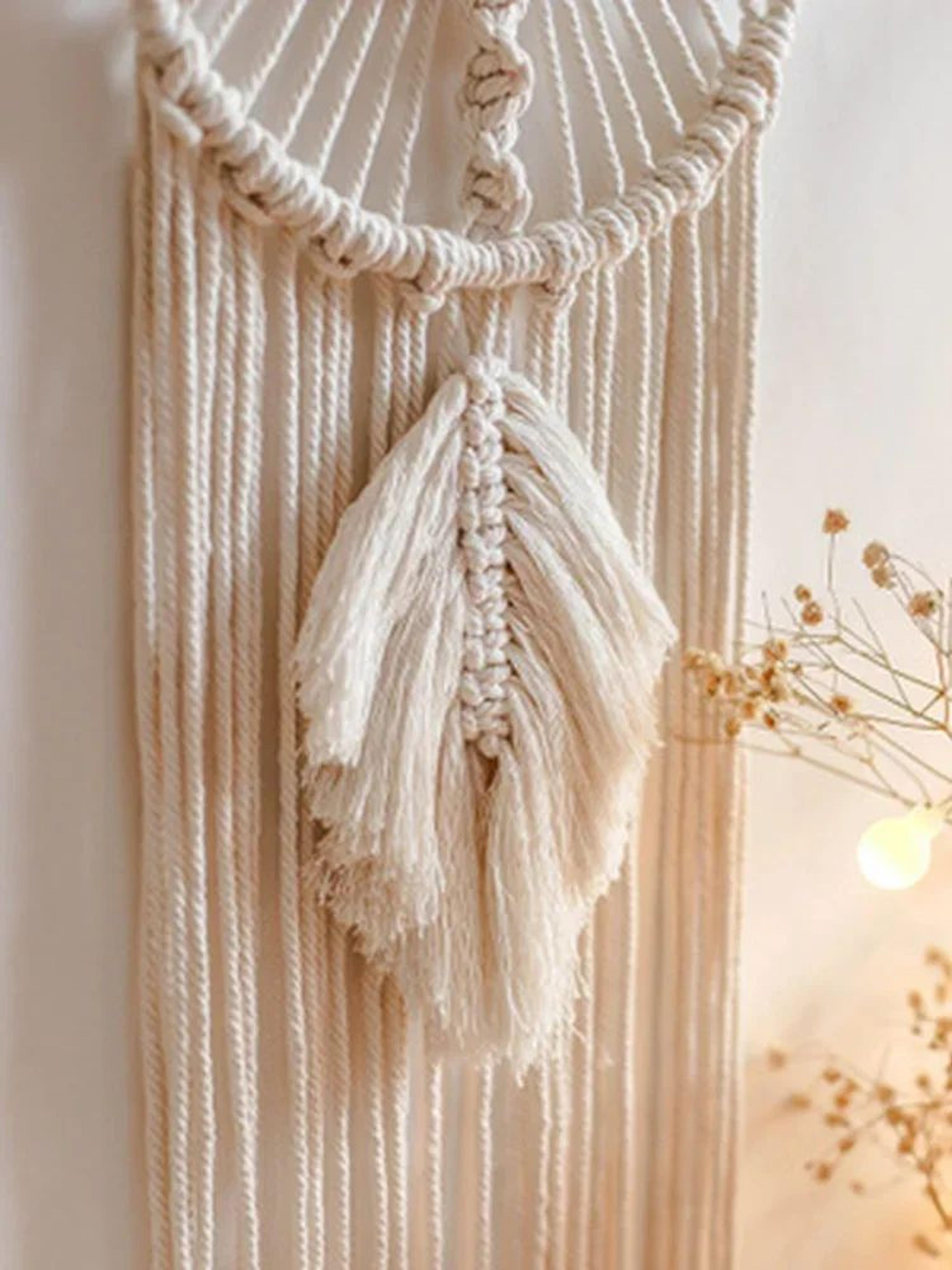DreamWeave Macrame Dream Catcher Boho Wall Hanging Decor 3