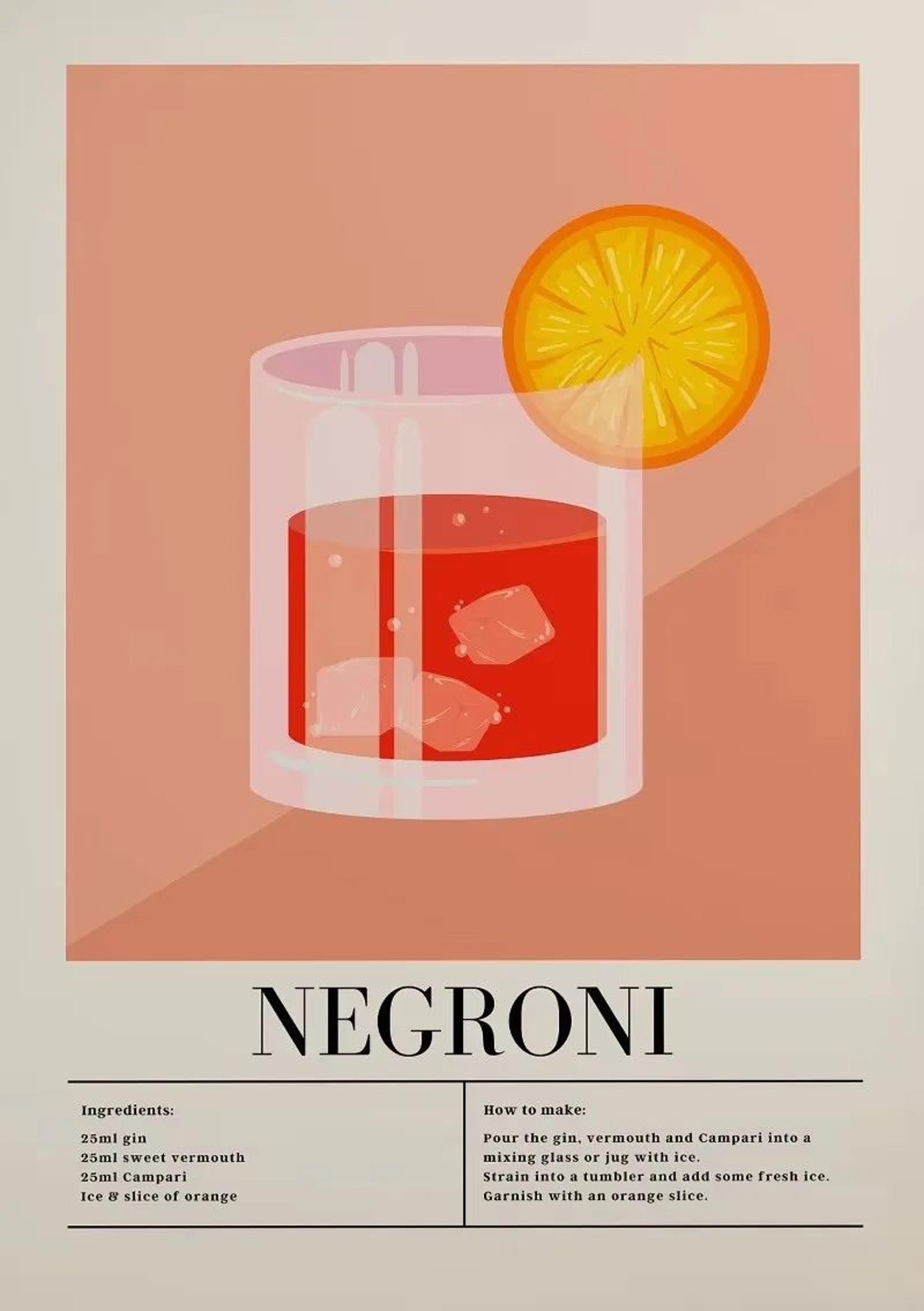 Italian Cocktail Food Wall Art Aperol Spritz Pizza Kitchen Canvas Decor 15