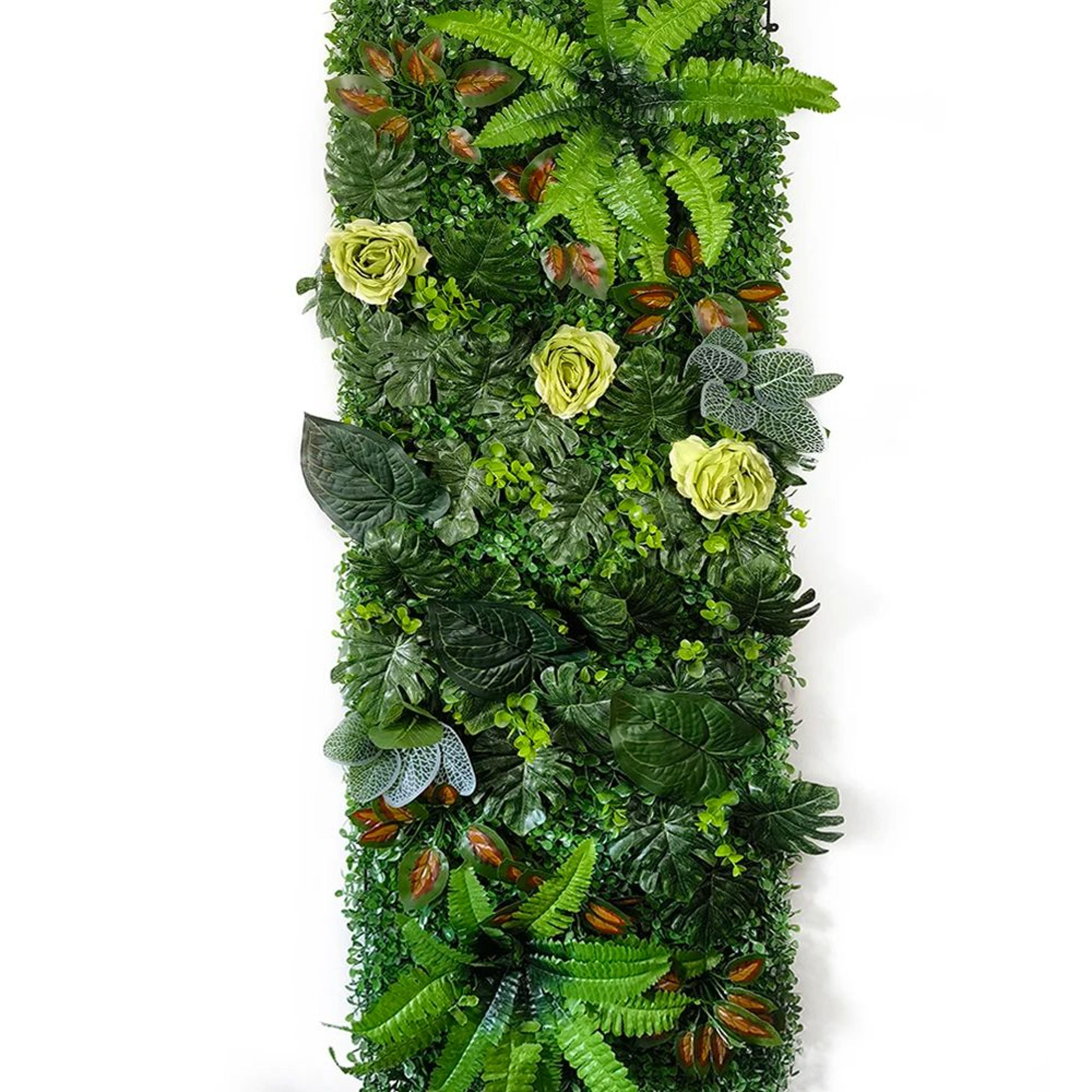 Artificial Boxwood Hedge Wall Panel Greenery Backdrop Garden Decor 7