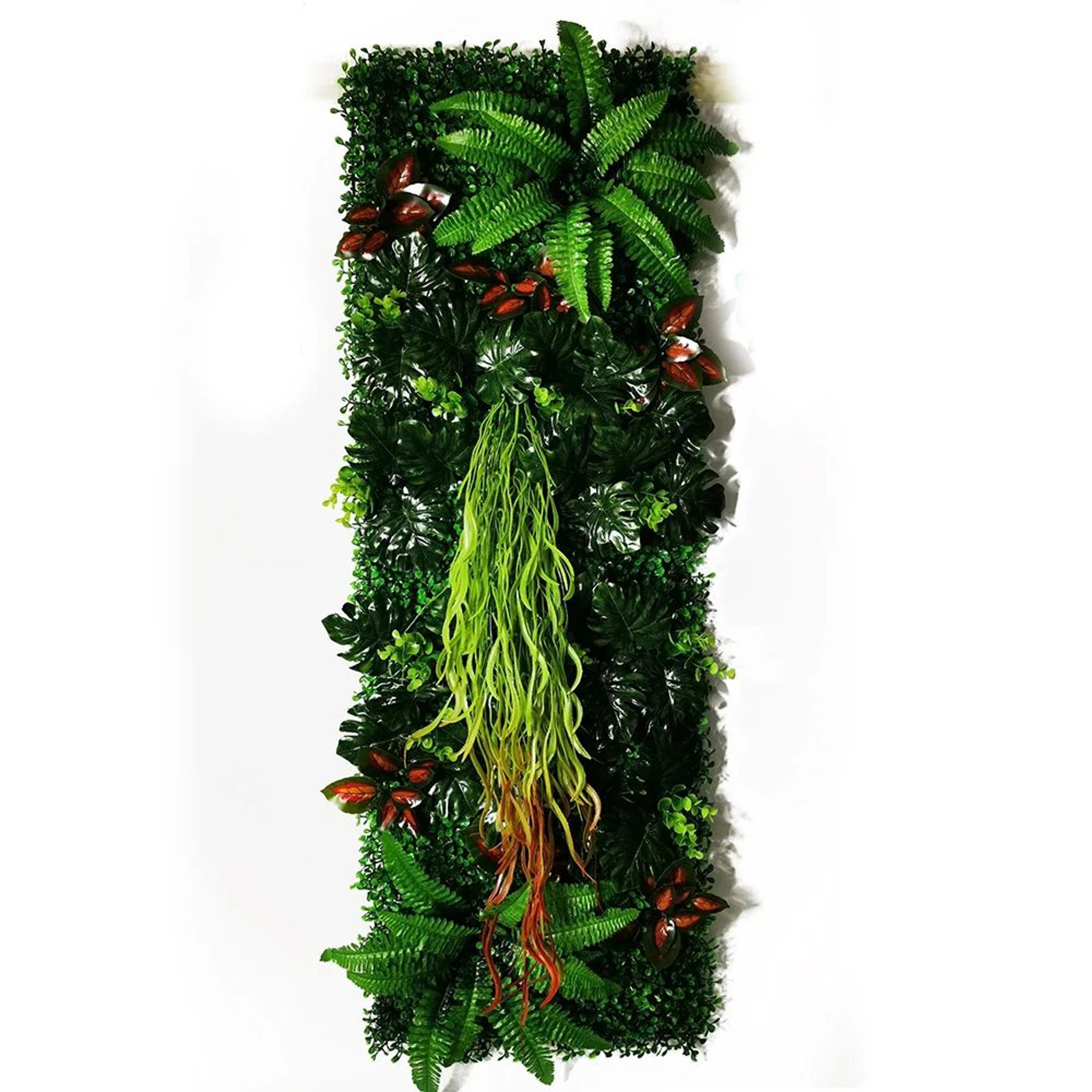 Artificial Boxwood Hedge Wall Panel Greenery Backdrop Garden Decor 21