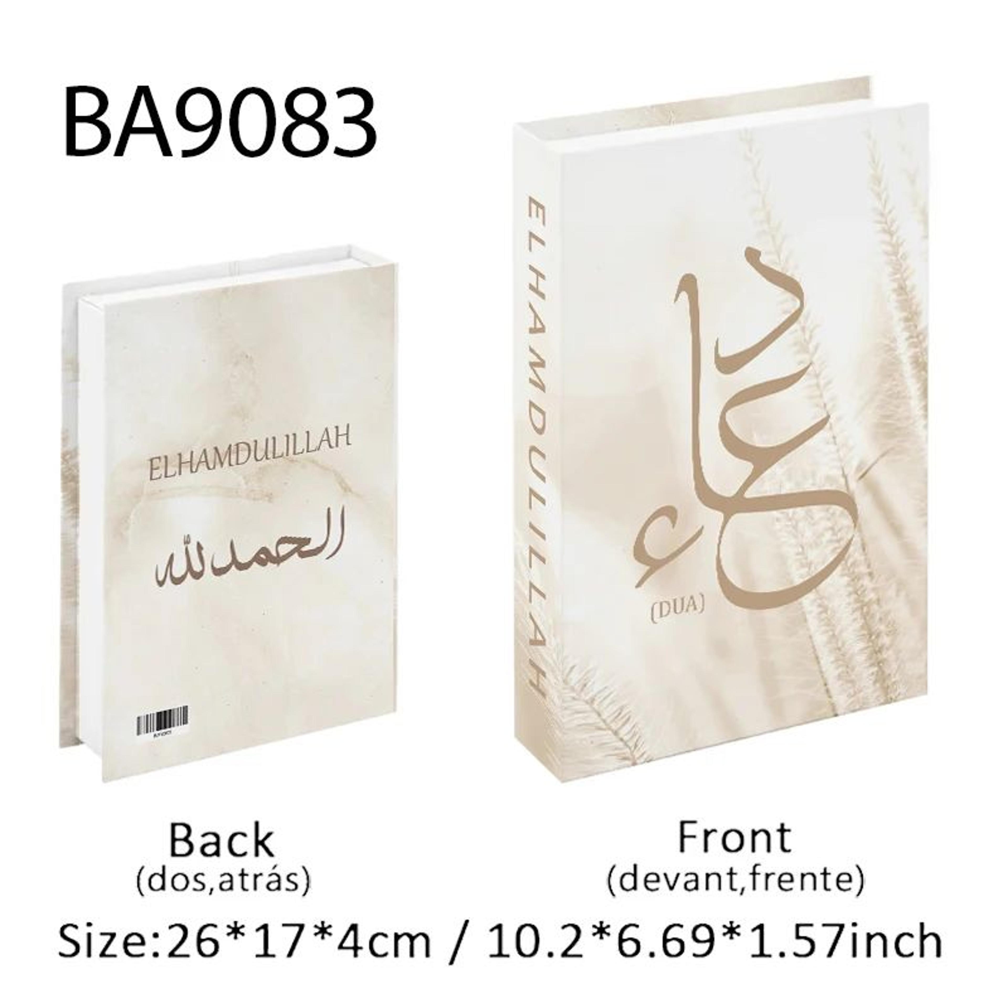 Islamic Decorative Book Storage Box Luxury Coffee Table Decor 15