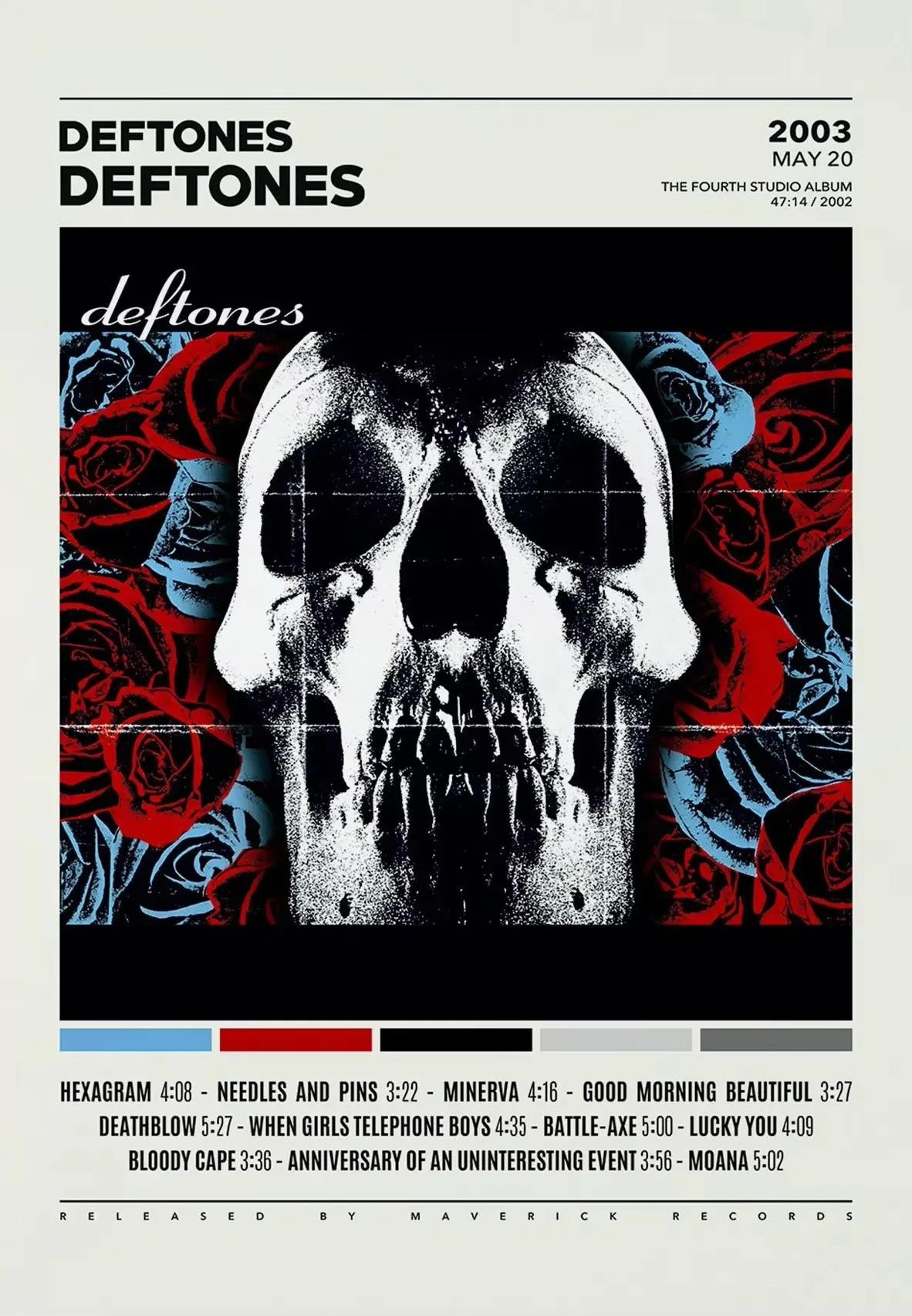 Deftones Album Cover Poster Canvas Music Wall Art Room Decor 9