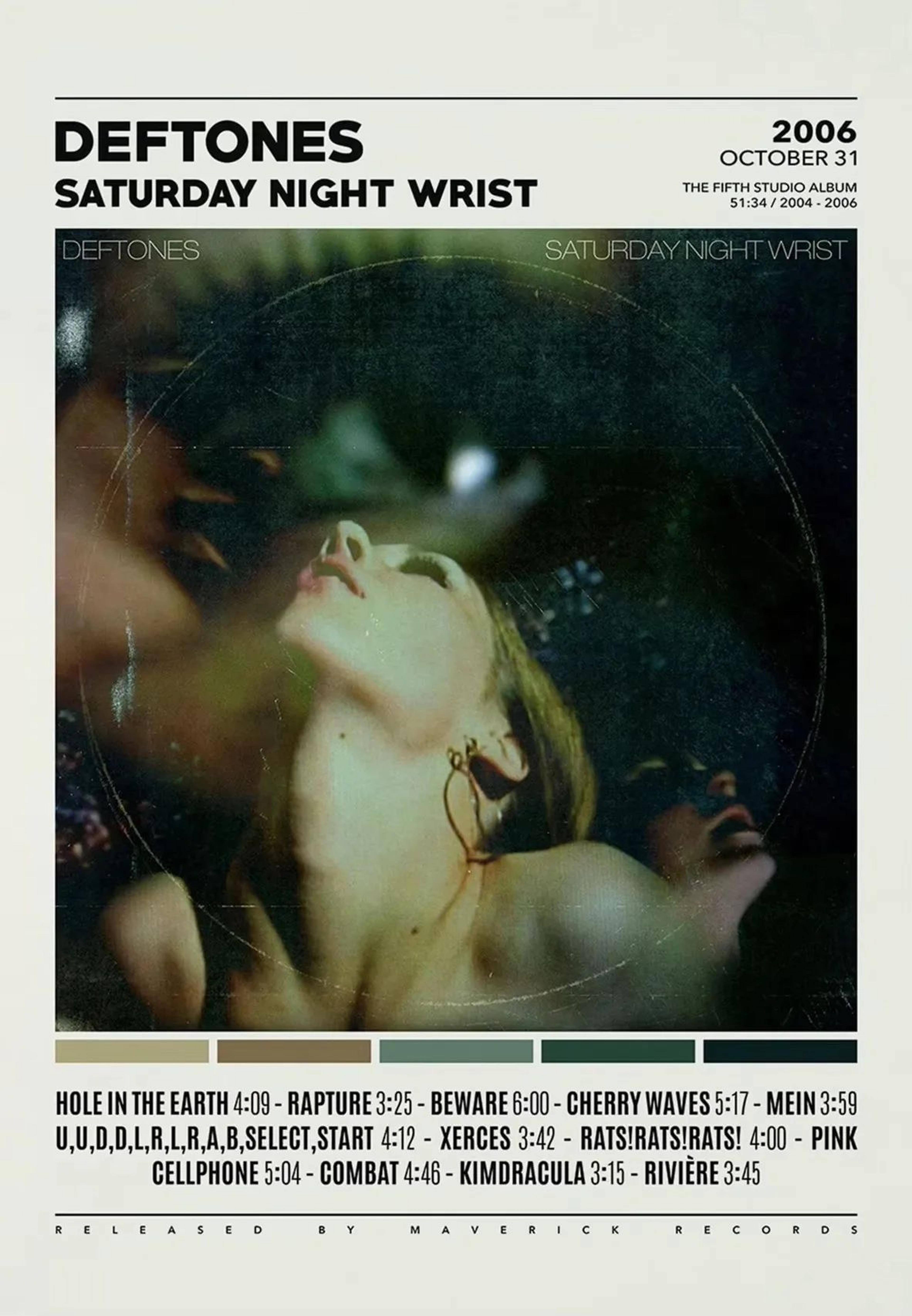 Deftones Album Cover Poster Canvas Music Wall Art Room Decor 6